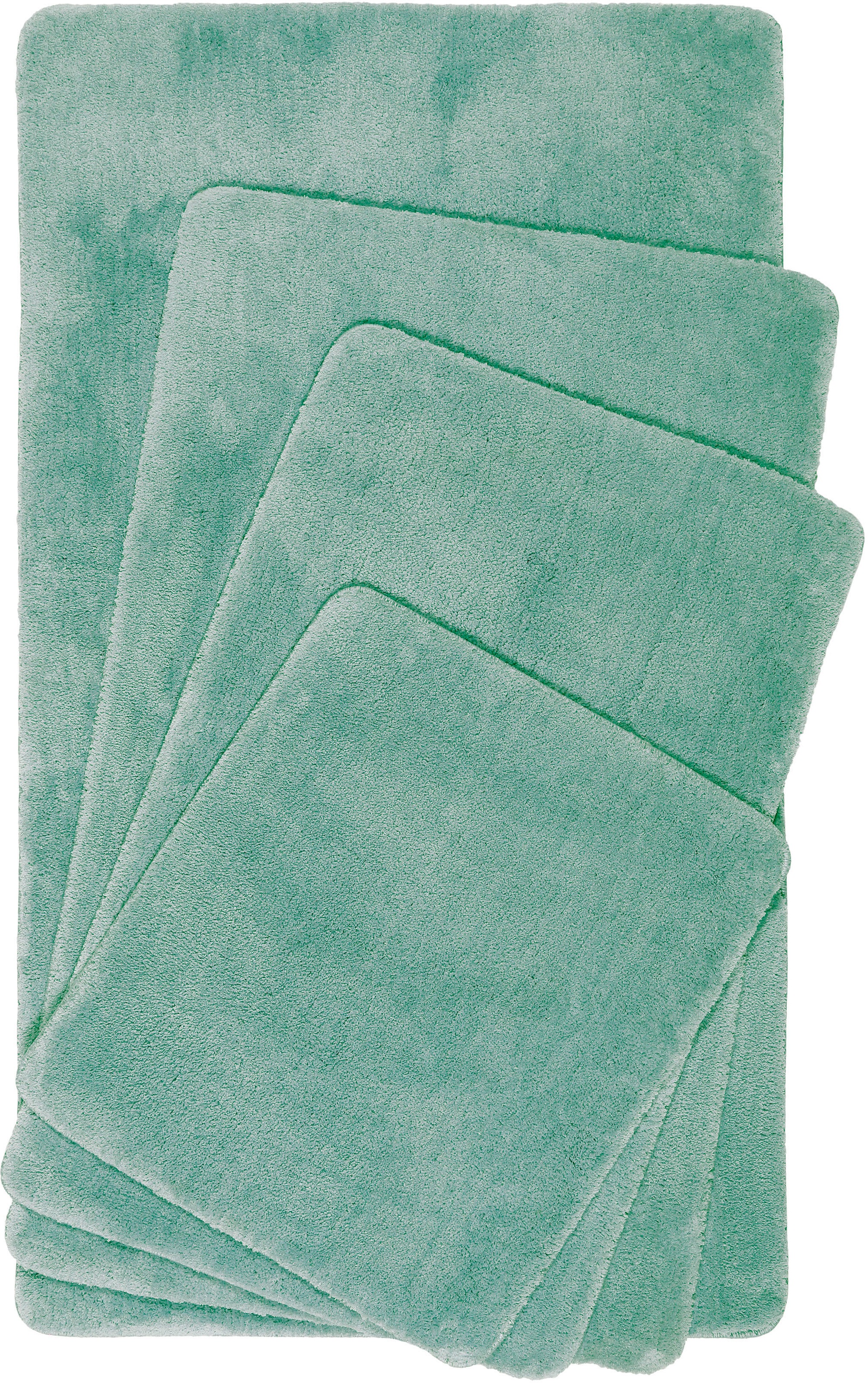 Wecon home Basics Badematte »Joris«, rutschhemmend beschichtet, strapazierfähig, waschbar, viele Größen, Badezimmerteppich, uni