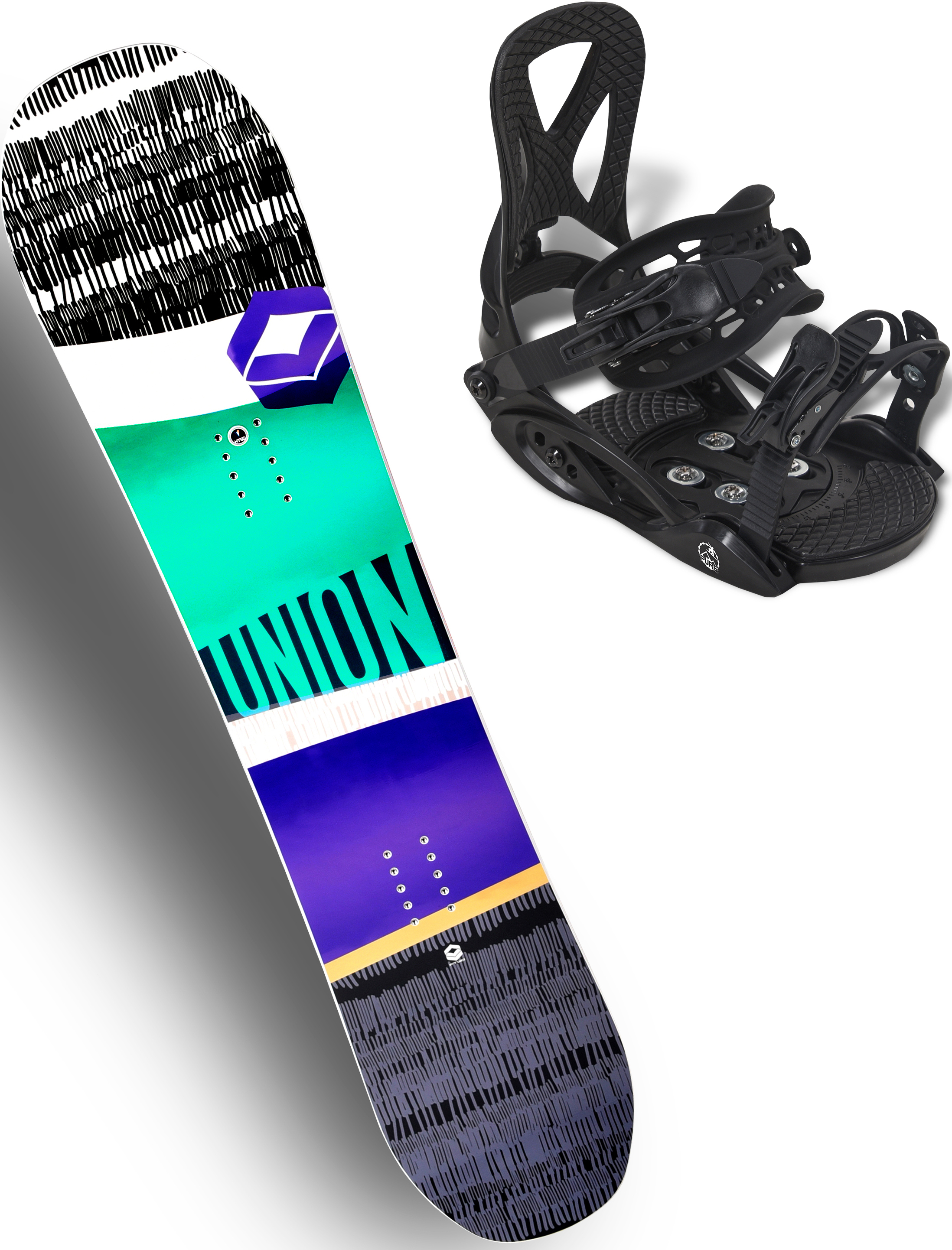 Snowboard »FTWO Union Kids 21/22«, (Set)