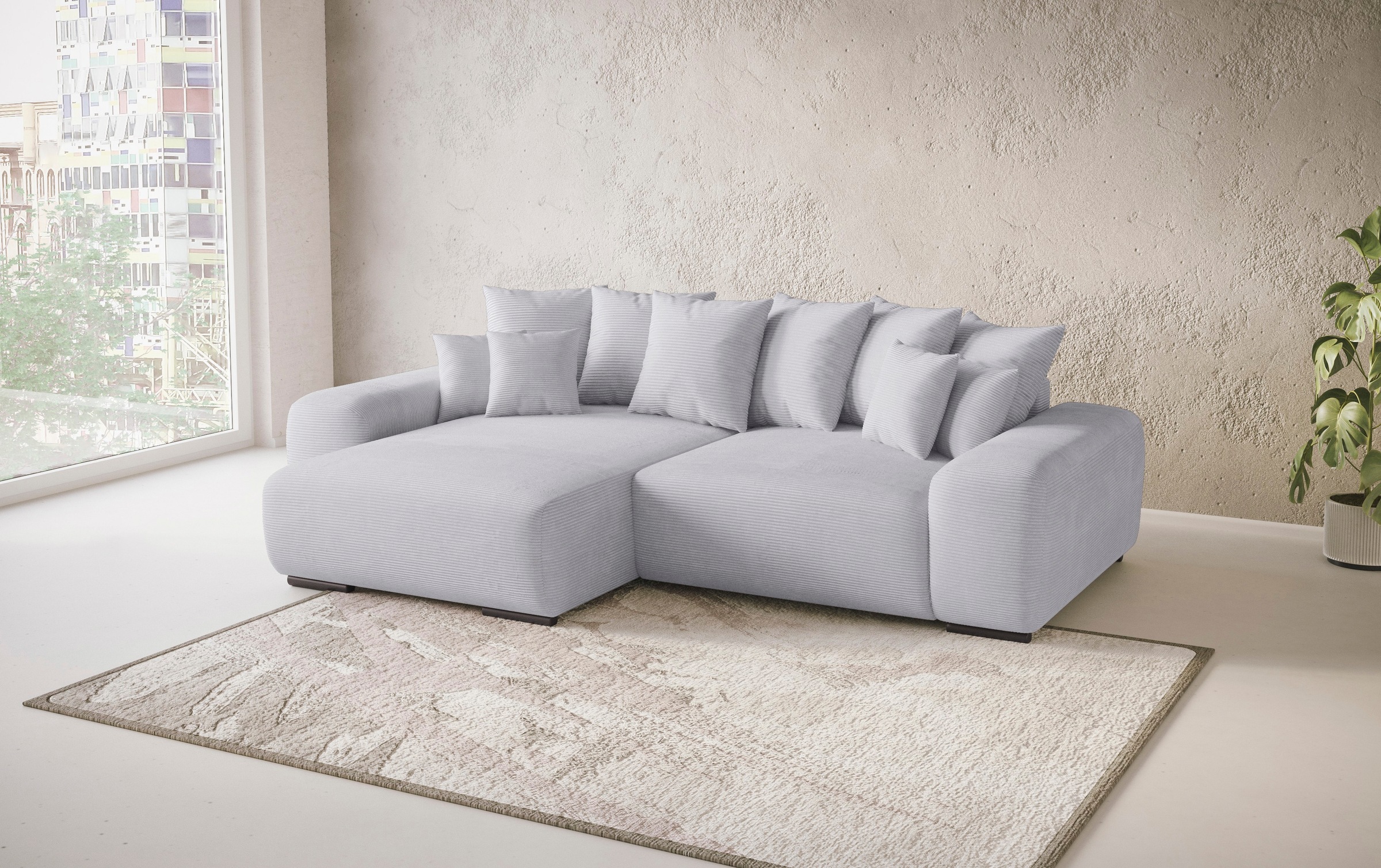 Mr. Couch Polsterecke »Sundance, L-Form«, Dauerschläfer mit Bett, Bettkaste günstig online kaufen