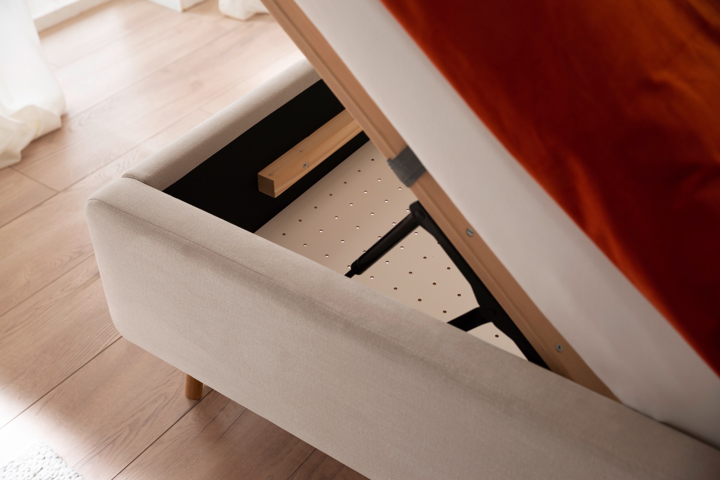meise.möbel Polsterbett »Mila«, mit Bettkasten