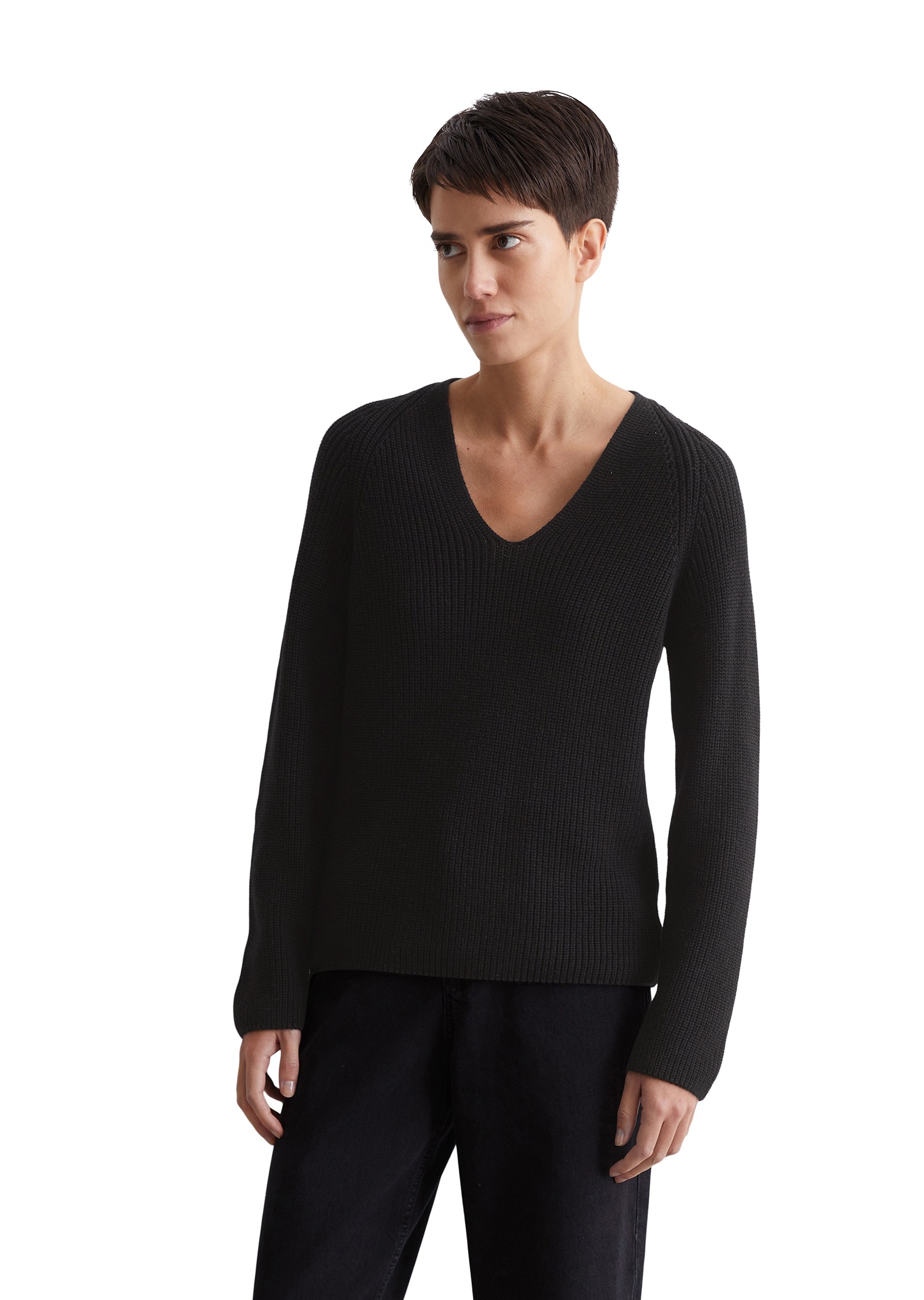 Marc O'Polo V-Ausschnitt-Pullover