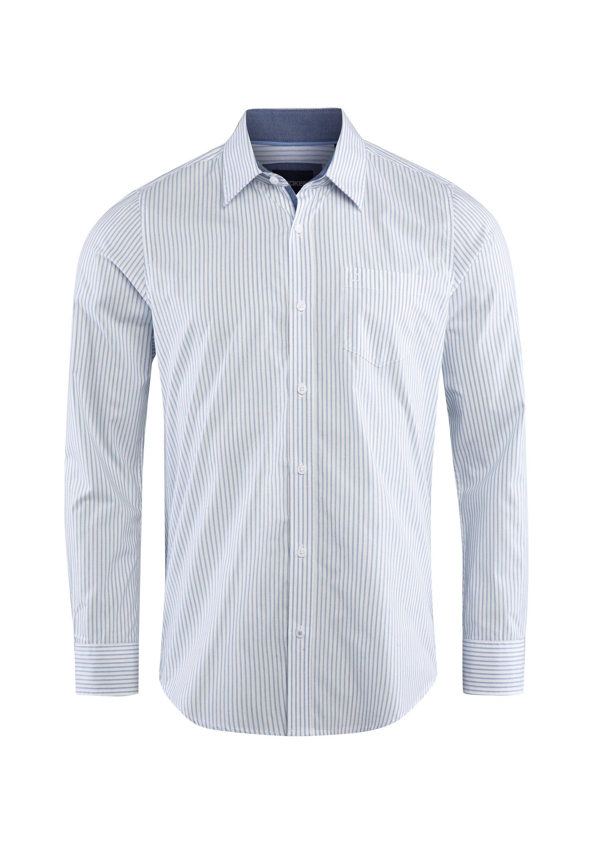 Stooker Men Langarmhemd »HUGH Hemd Langarm Regular Fit« Langarm Hemd Regular Fit für Herren