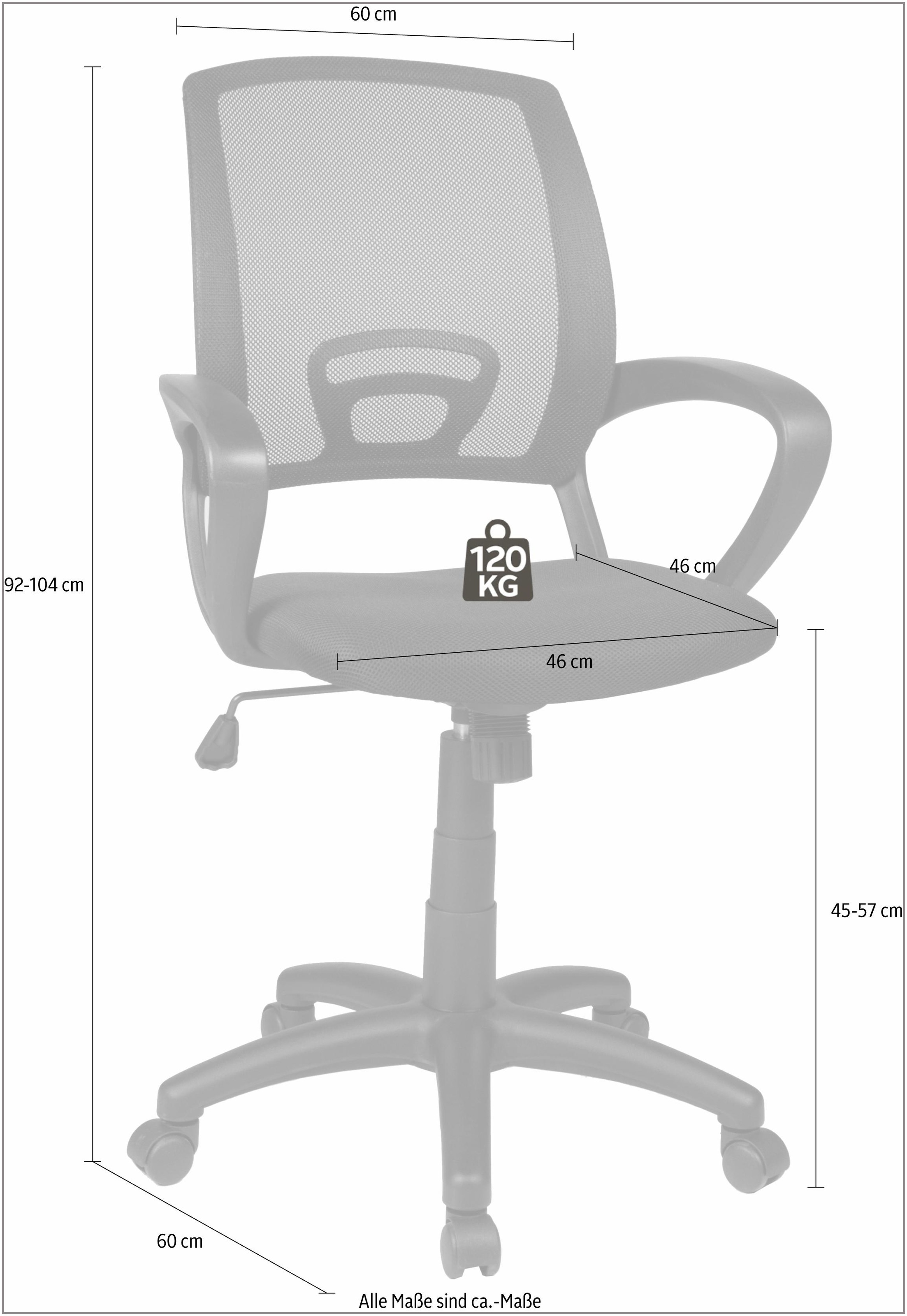 Duo Collection Bürostuhl »Tom«, mit Netzstoffbezug