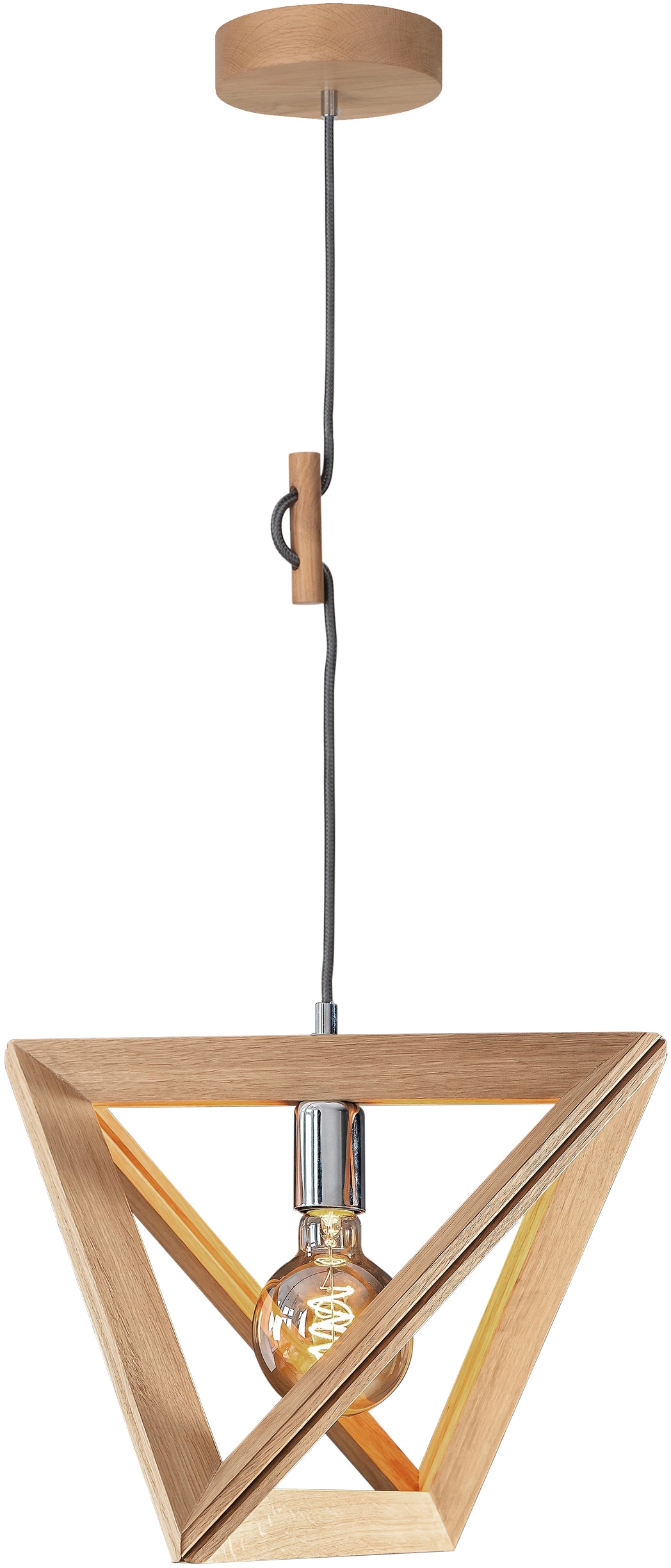 SPOT Light Pendelleuchte »TRIGONON«, 1 flammig, Leuchtmittel E27   Leuchtmi günstig online kaufen
