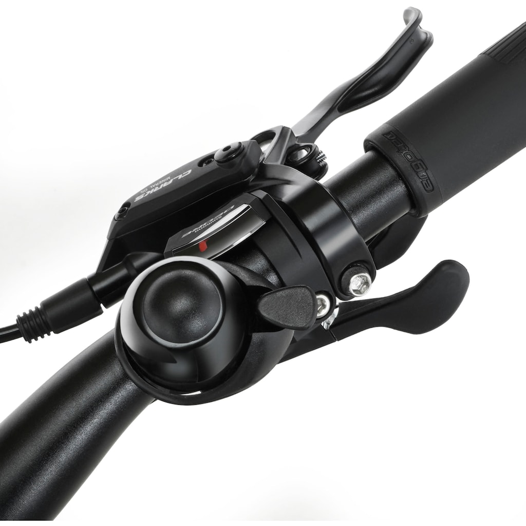 FISCHER Fahrrad E-Bike »VIATOR 7.0i Herren 55«, 10 Gang, Shimano, Deore, Mittelmotor 250 W, (mit Akku-Ladegerät-mit Werkzeug-mit Faltschloss)