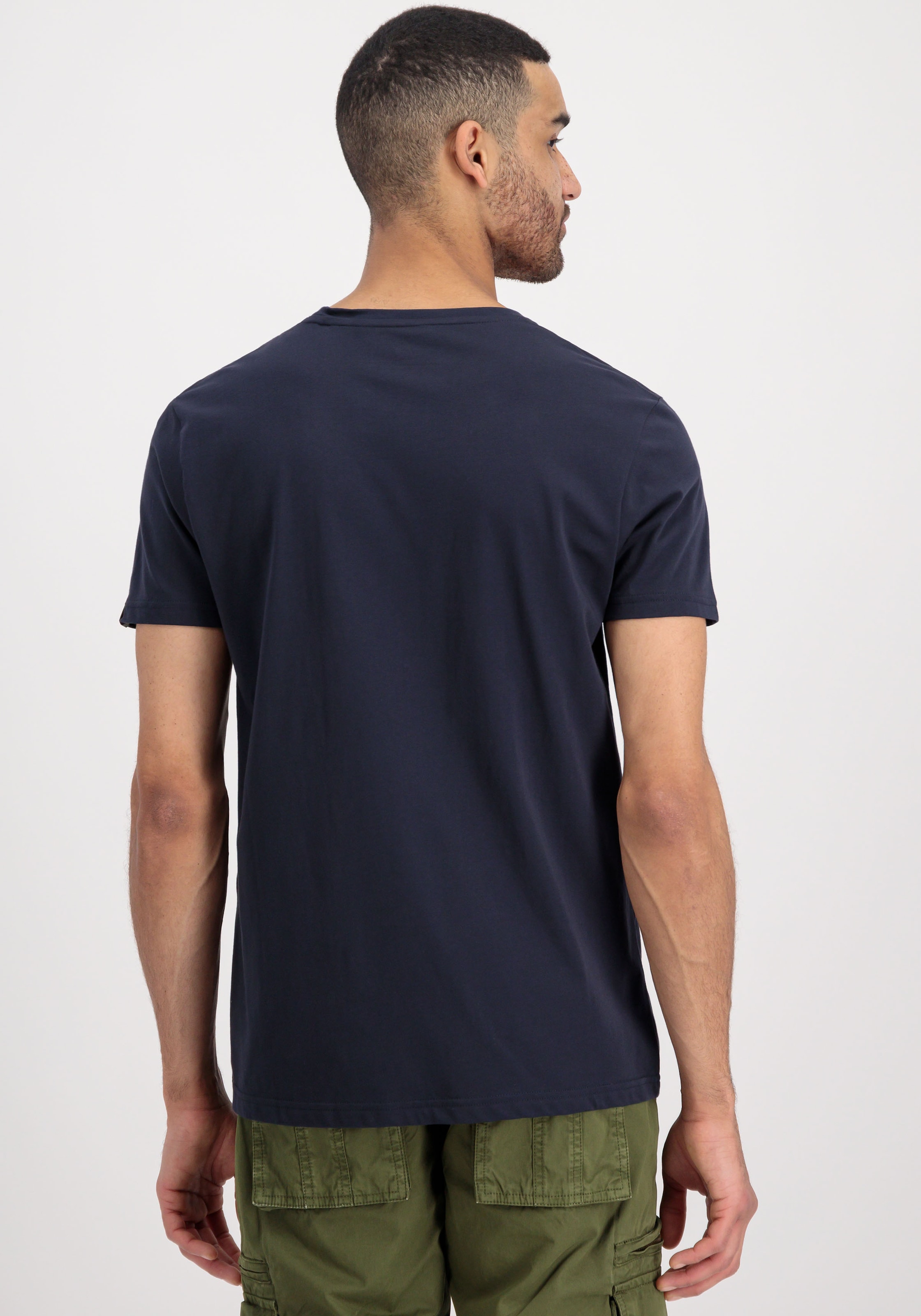 Alpha Industries Rundhalsshirt »Basic T 2 Pack«, (Set, 2 tlg.)