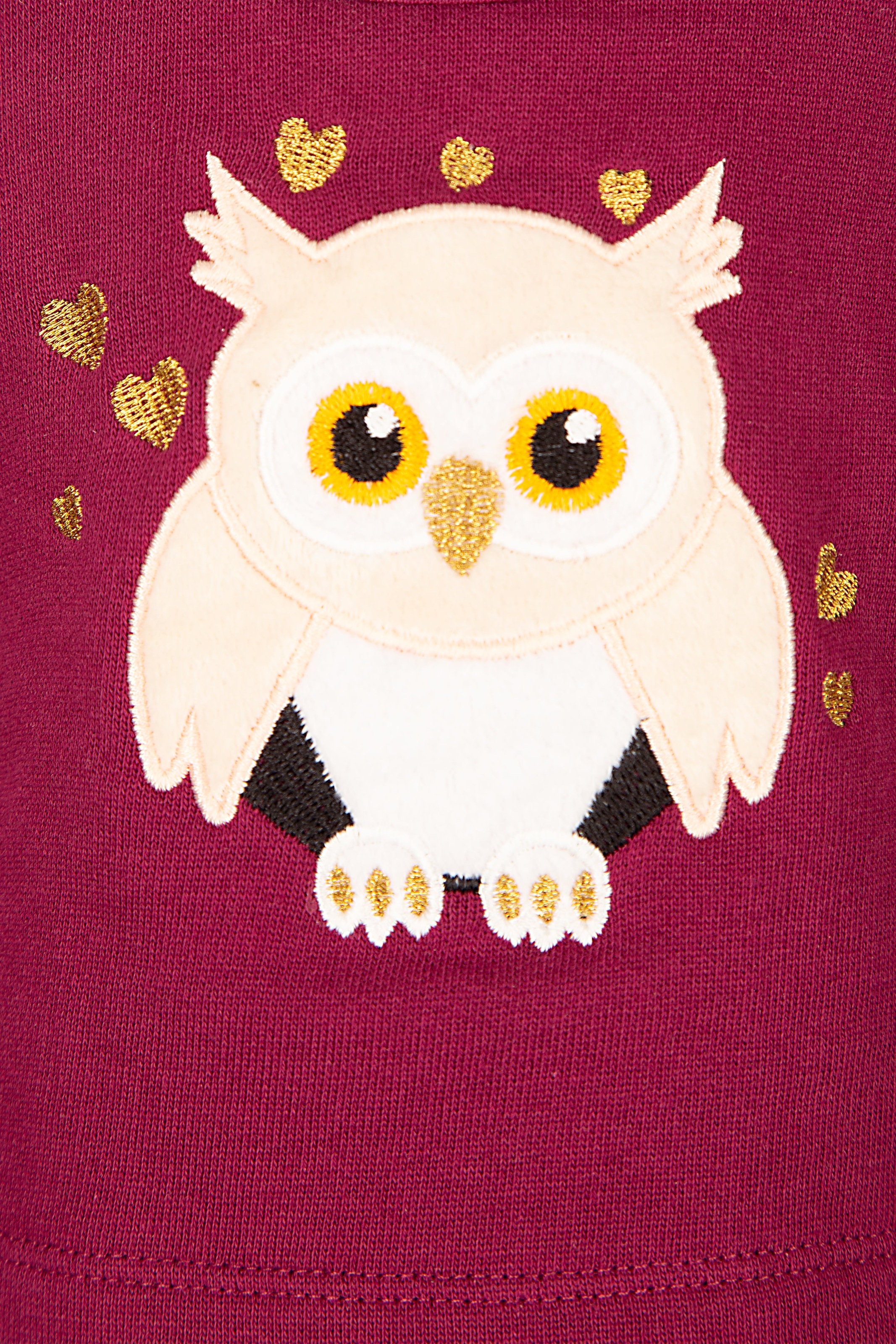 happy girls Sweatkleid mit hochwertiger Applikation und glitzerndem Alloverprint