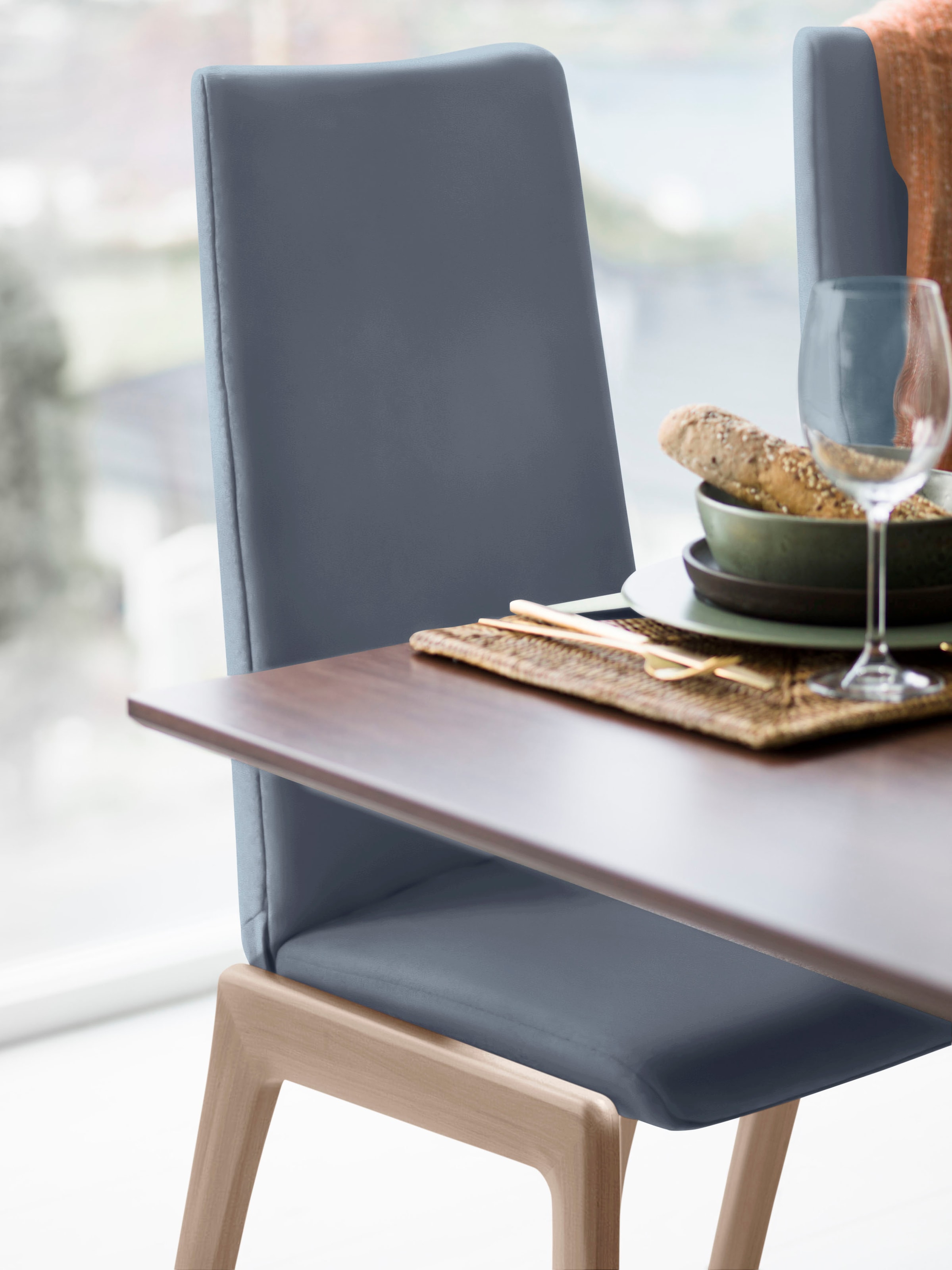 Stressless® Polsterstuhl »Laurel« () High Back, Größe L, mit abgerundeten B günstig online kaufen