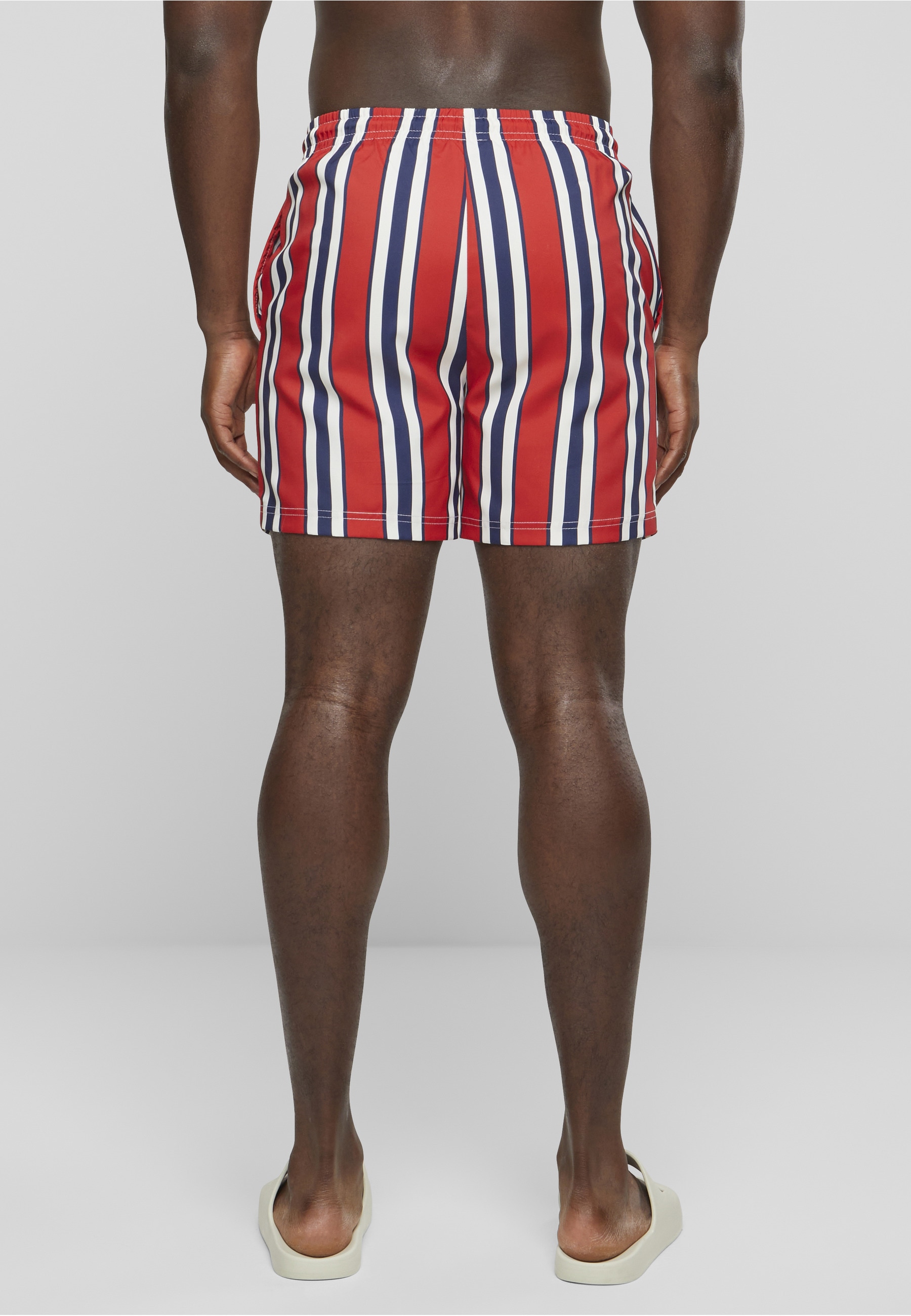 Karl Kani Badeshorts »Karl Kani Herren KM-SW013-051-1 Retro Striped Swim Shorts«