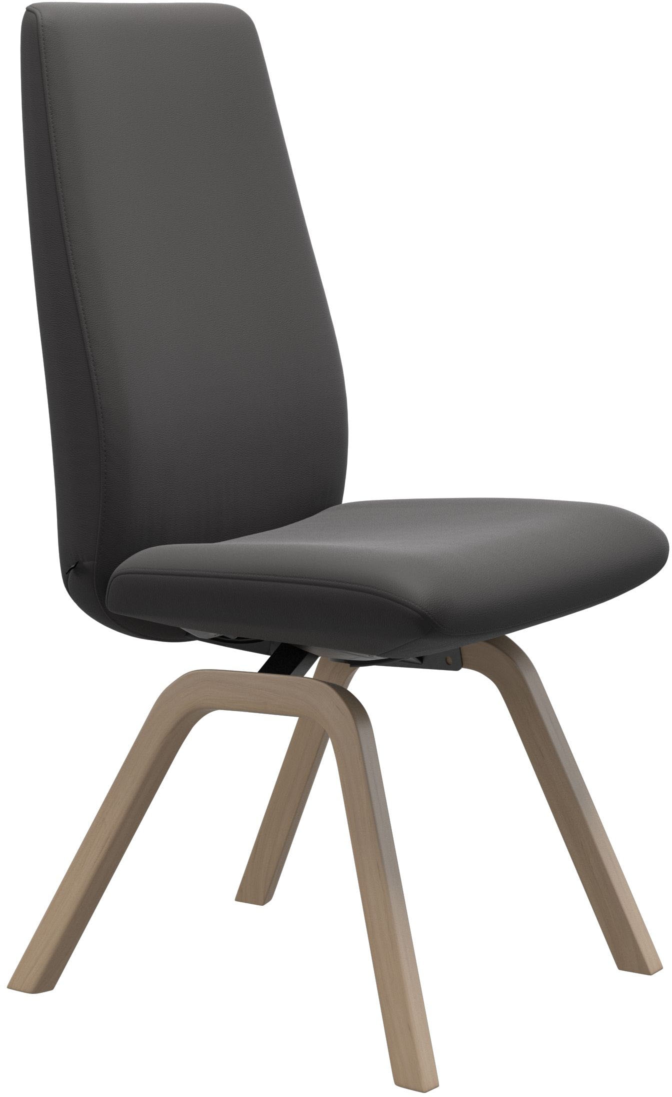 Stressless® Polsterstuhl »Laurel«, Leder PALOMA, High Back, Größe L, mit schräggestellten Beinen in Eiche gekalkt