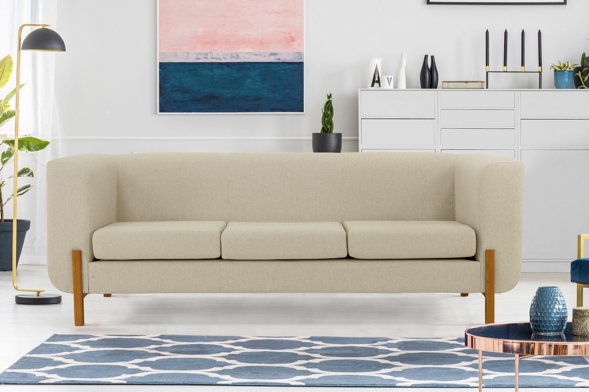 Home affaire 3-Sitzer »Gaut« 3-Sitzer günstig online kaufen