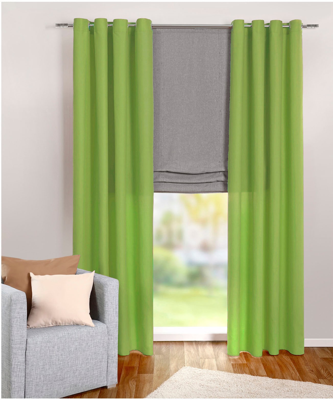 Weckbrodt Vorhang »Vito«, (1 St.), Microvelour, blickdicht, Unifarben, Gard günstig online kaufen