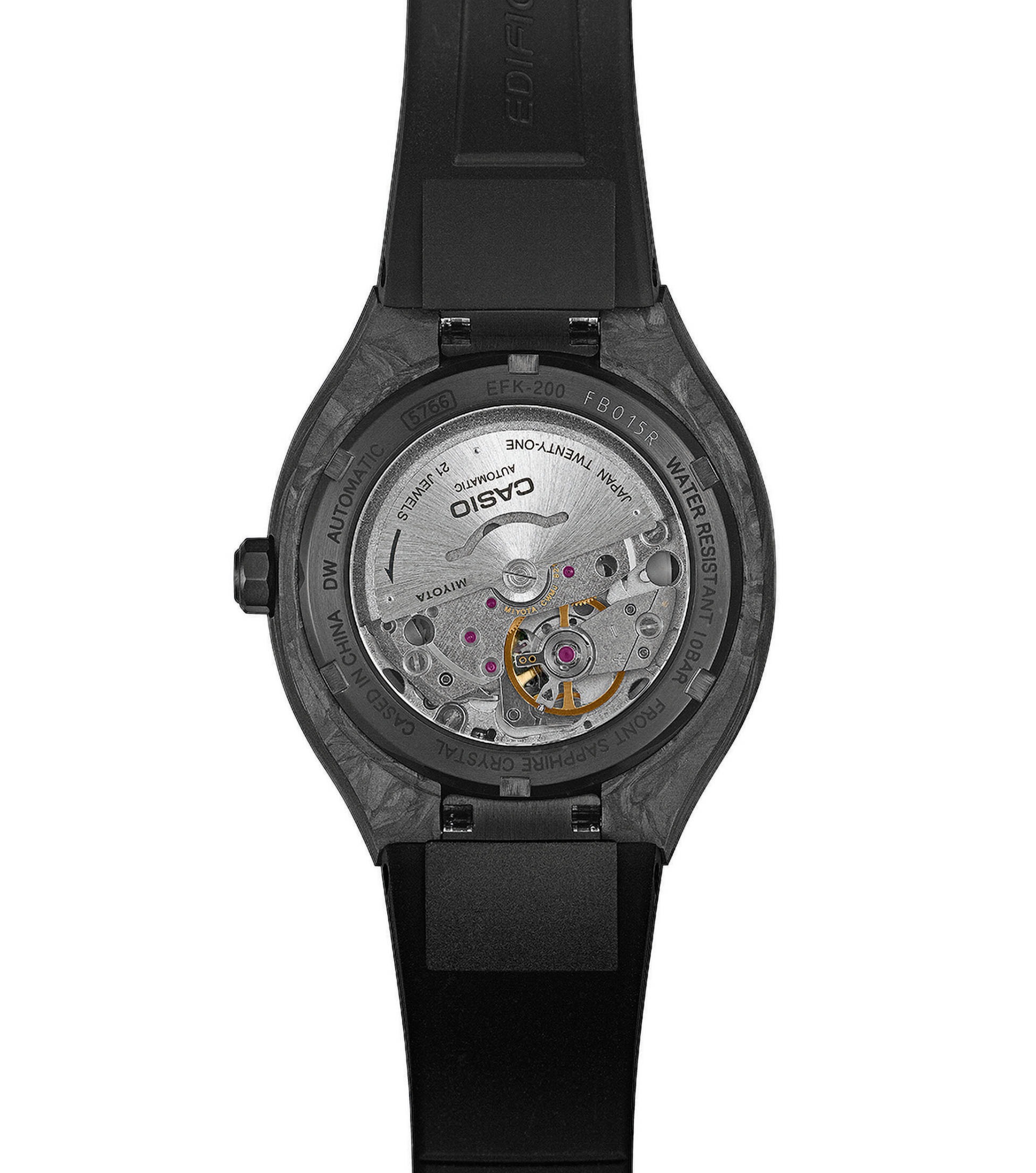 CASIO EDIFICE Automatikuhr Armbanduhr, Damenuhr, Herrenuhr, Mechanische Uhr, analog, Tag