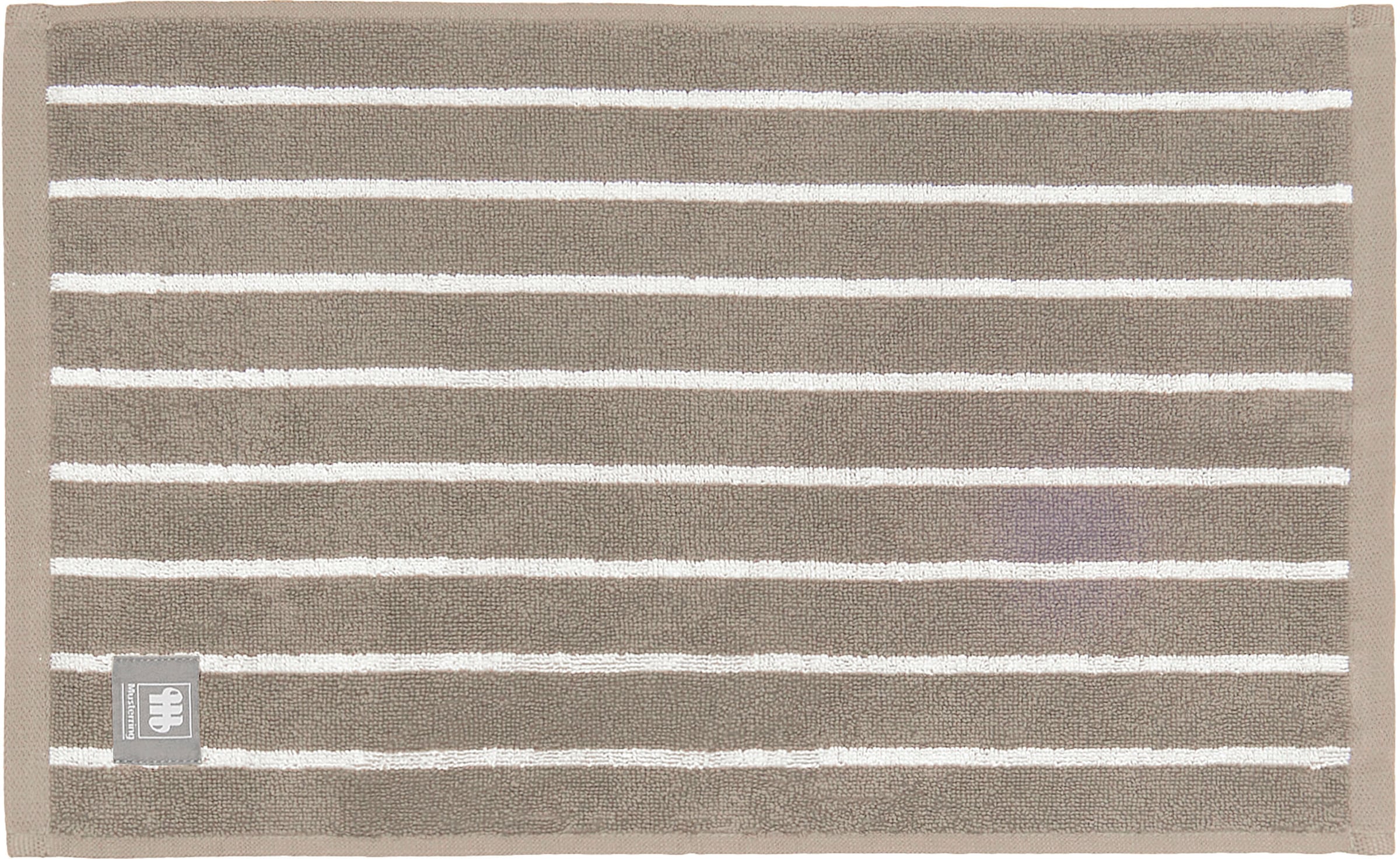 Musterring Gästehandtuch »Needlestripe«, (1 St., Gästehandtuch 30 x 50 cm), hautschmeichelnd, super weich