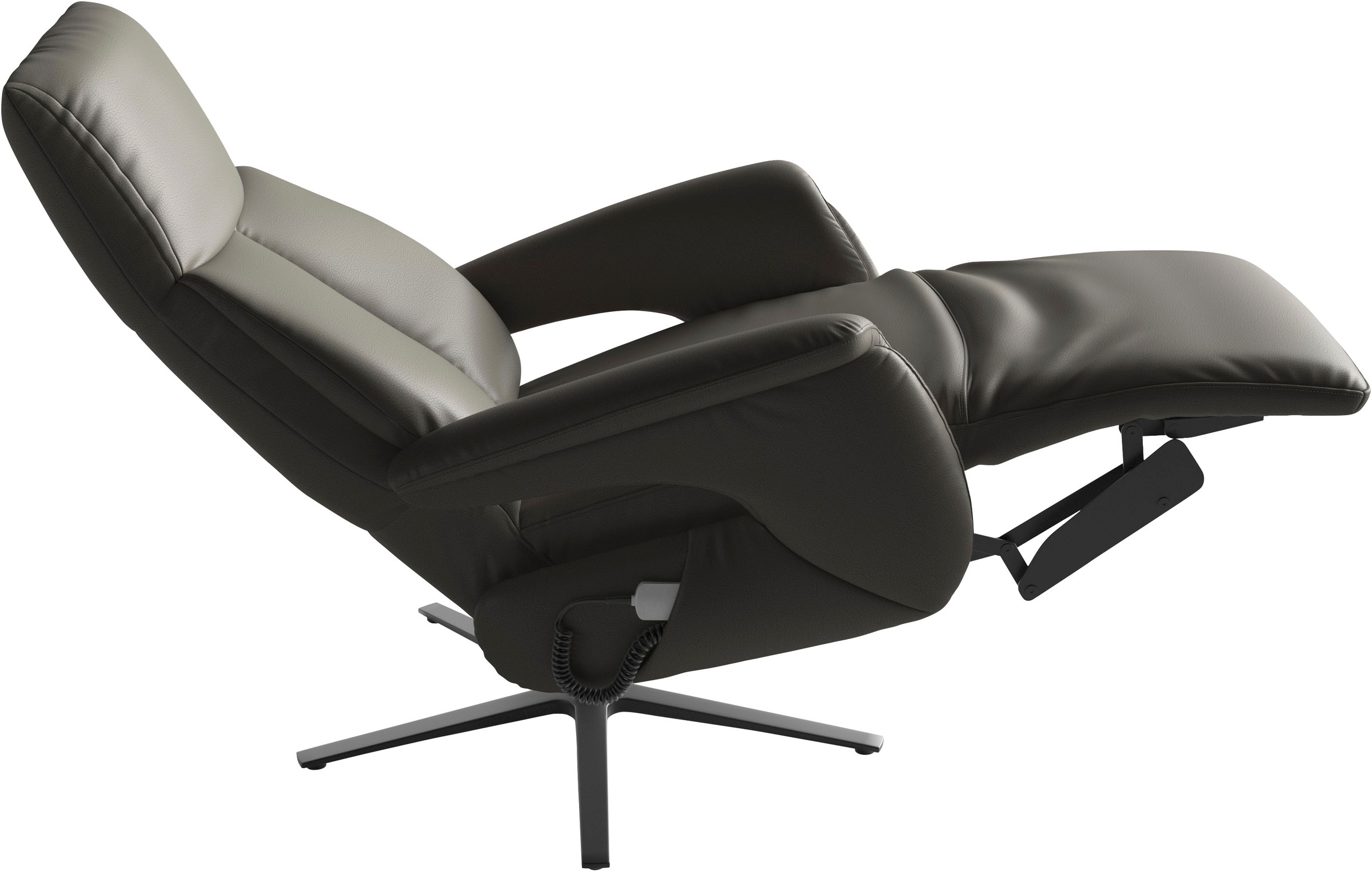sit&more TV-Sessel »Lazy mit Kopfteilverstellung & Drehfunktion, weitere Funktionen« Ergonomie L: elektr. Fußstütze, Rückenlehne & Aufstehhilfe, Herz-Waage