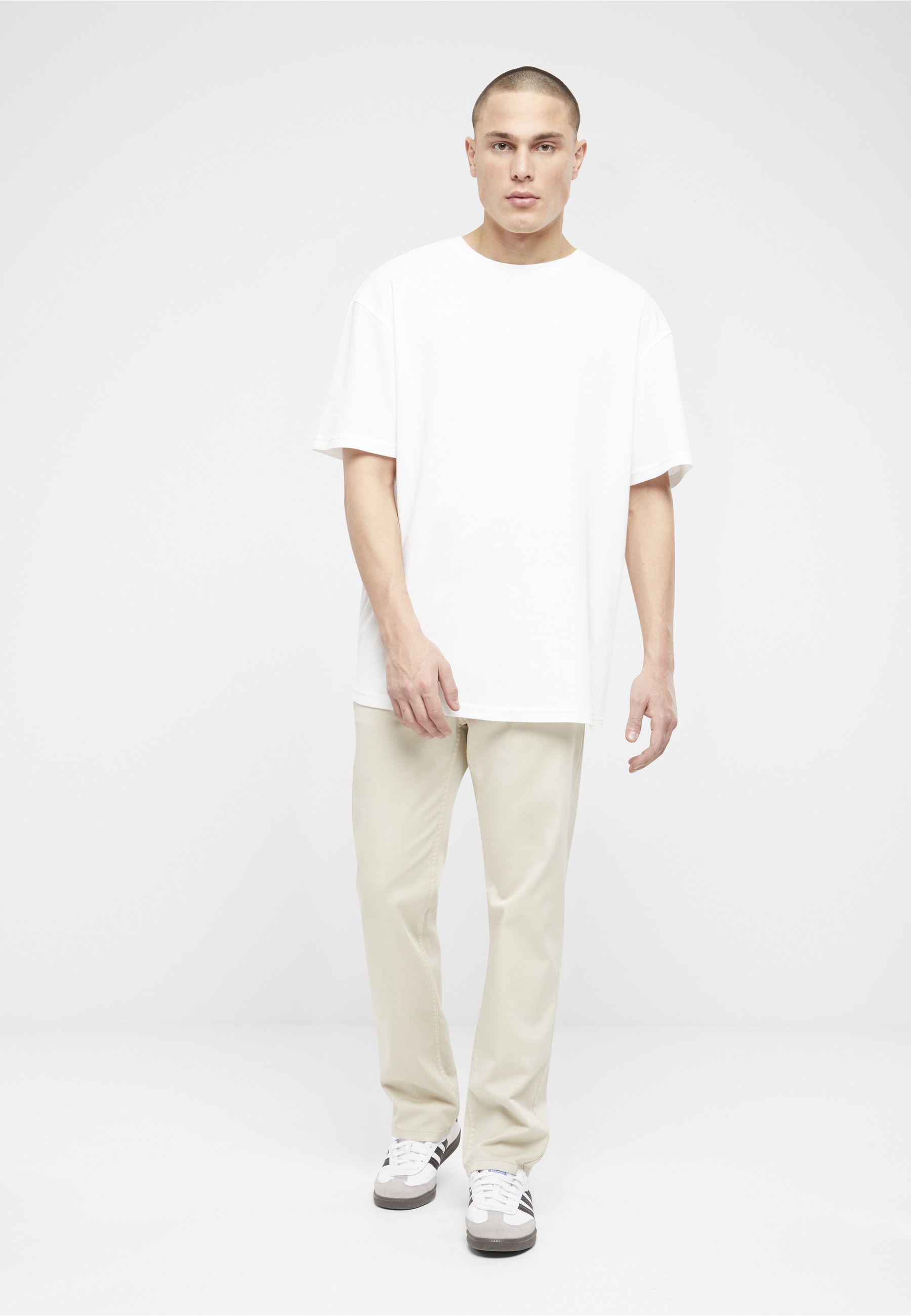 URBAN CLASSICS Stoffhose »Urban Classics Herren Stretch Twill 5 Pocket Pants«