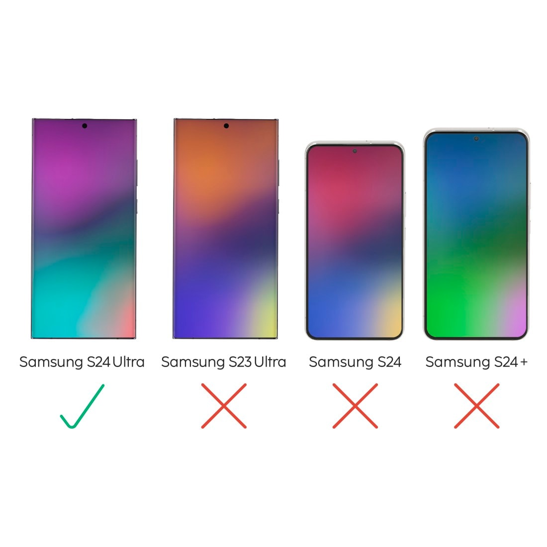 3. Bild von Hama Displayschutzglas »Schutzfolie für Samsung S24 Ultra (Handy Displayschutz Full-Cover)«, für Samsung Galaxy S24 Ultra