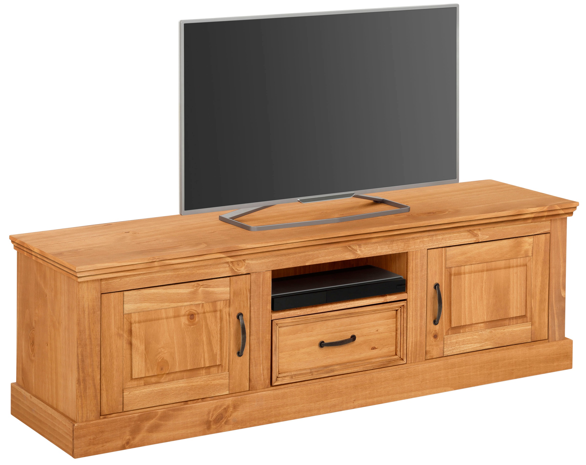 Home affaire Wohnwand "Selma" Set, 3 Stk. tlg. 2 Vitrinen und 1 Lowboard günstig online kaufen