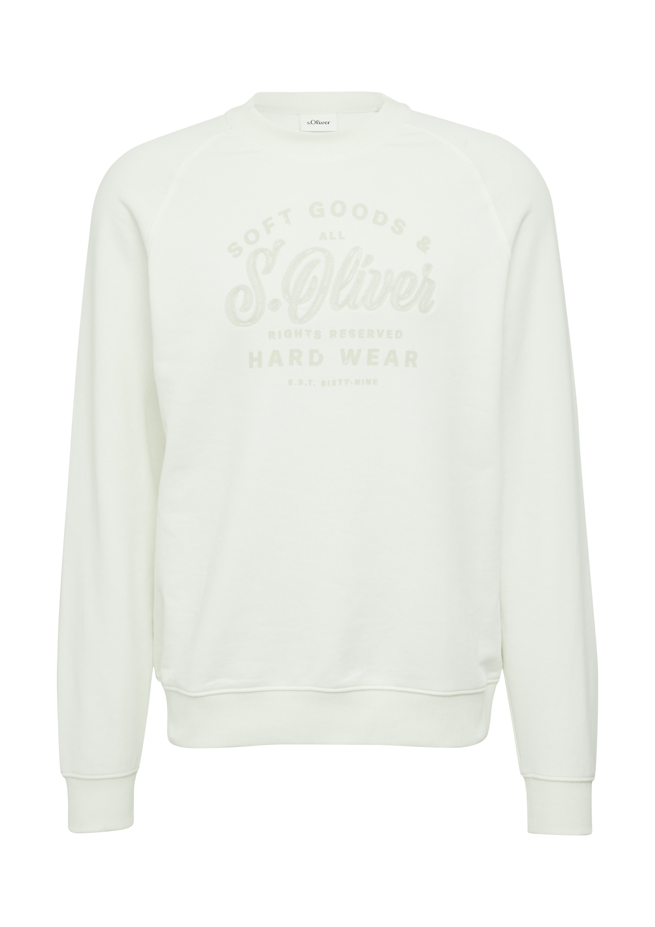 s.Oliver Sweater, mit Logo-Druck