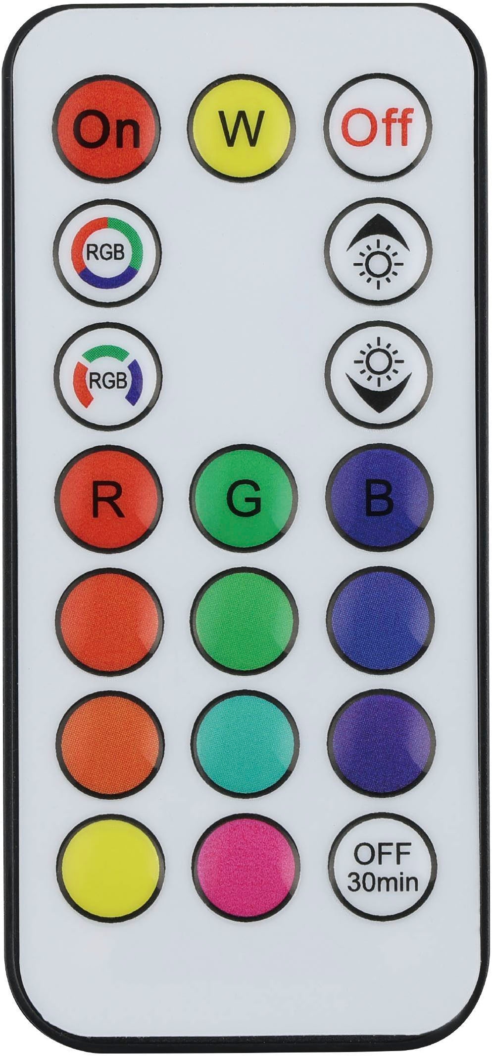 EGLO LED Solarleuchte »Sambuco Solarlampe, Außenlampe, Erdspieß, Gartenstrahler, Kunststoff« LED-Modul 1 Stk. RGB | Warmweiß Solarleuchte - L17,5 x B10 x H37,5 cm - schwarz - 3W inkl.