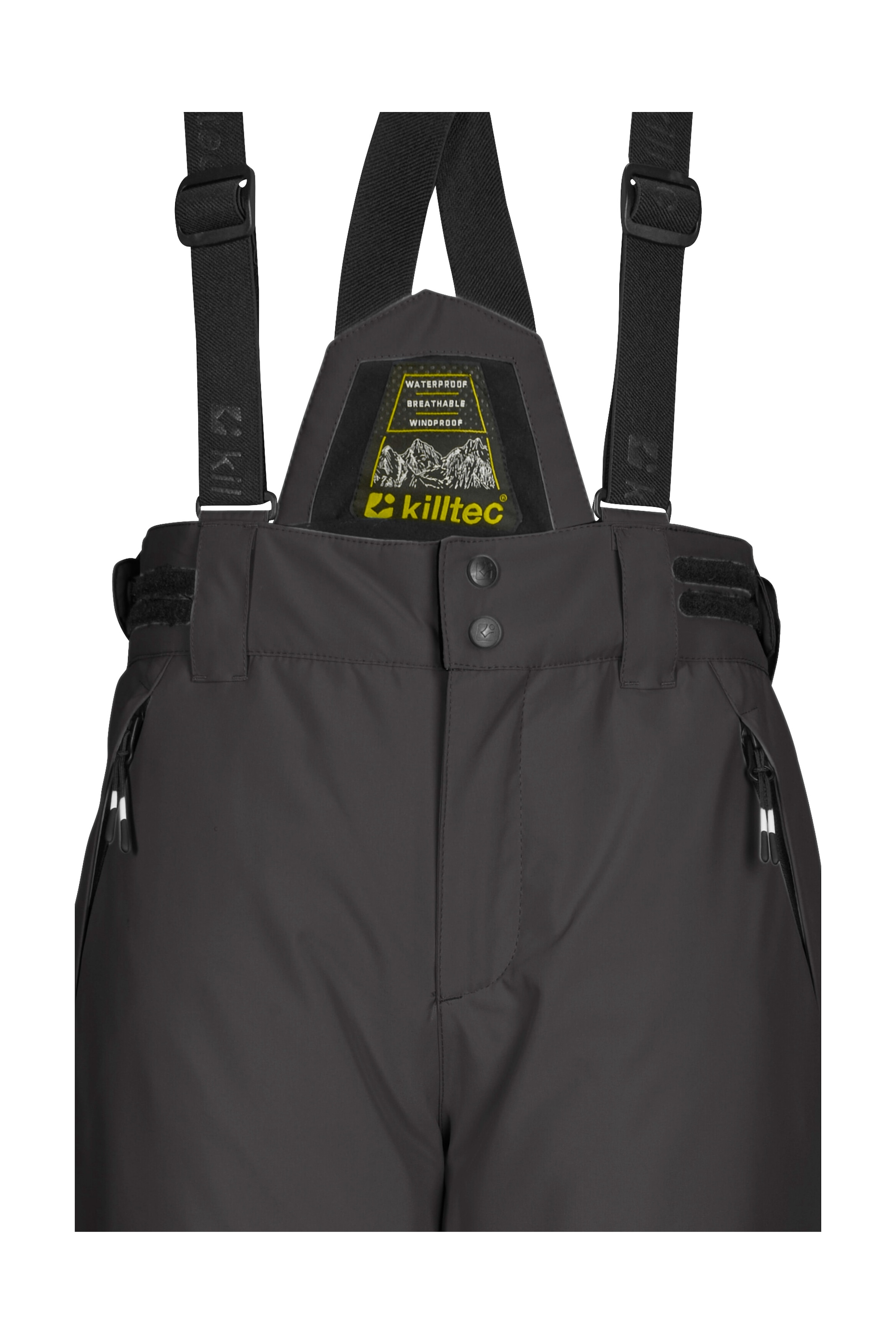 Killtec Skihose »KSW 214 BYS SKI PNTS«, Wasserdichte, atmungsaktive Skihose mit verstellbarem Latz.