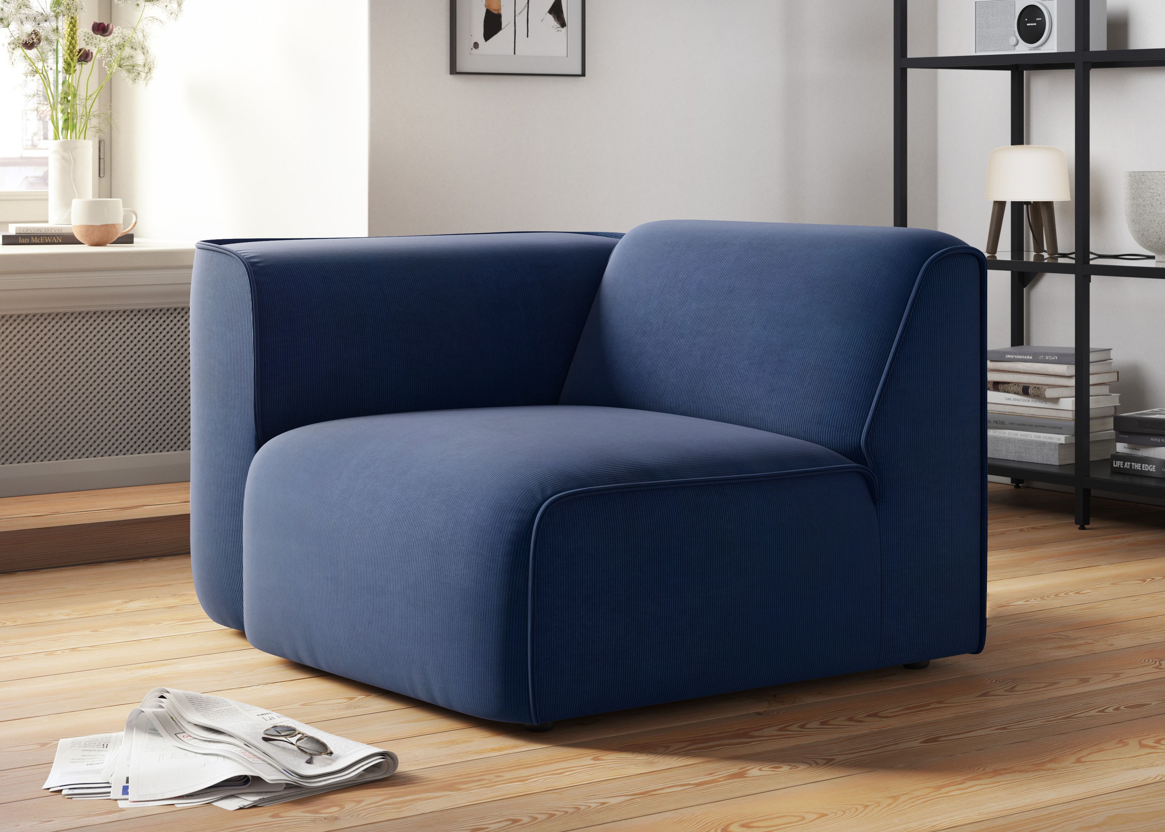 RAUM.ID Sessel »Merid Sofa-Eckelement, Maße B/T/H: 109/97/46 cm«, als Modul günstig online kaufen