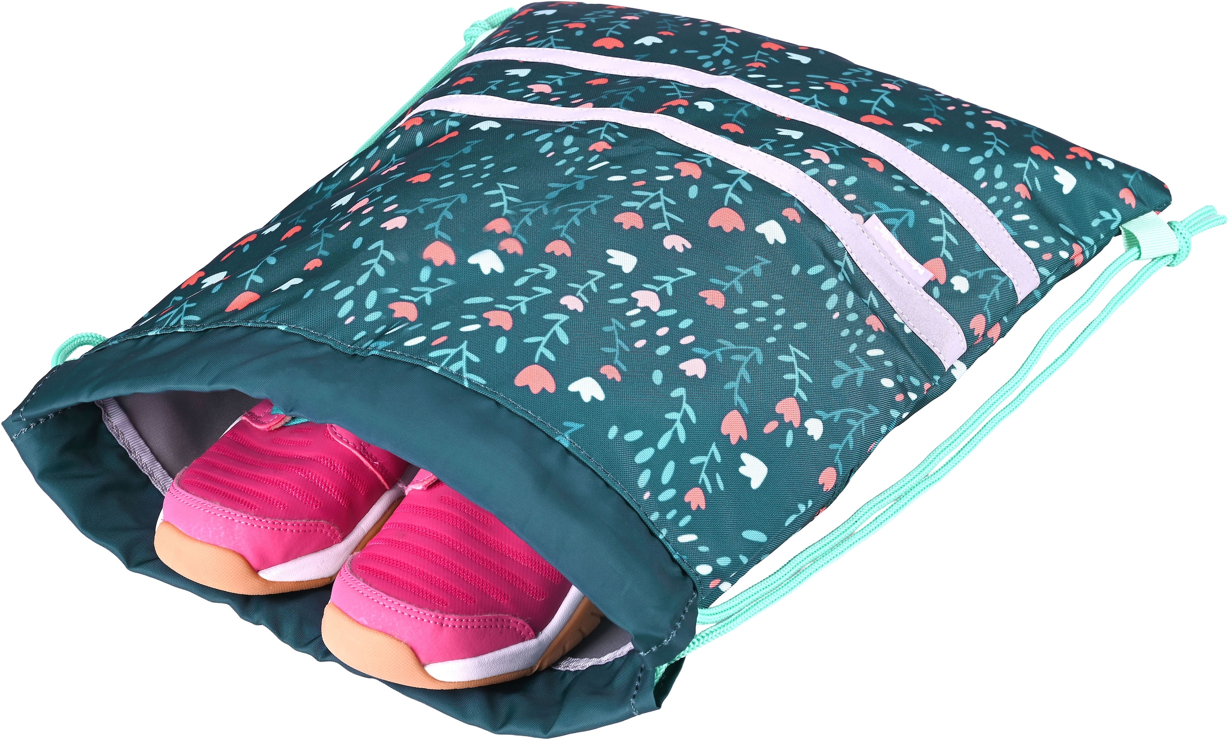 McNeill Schulranzen »Primo, inkl. Etui, Turnbeutel,« Reflektierende Streifen auf den Schultergurten;Retroreflektierende Flächen