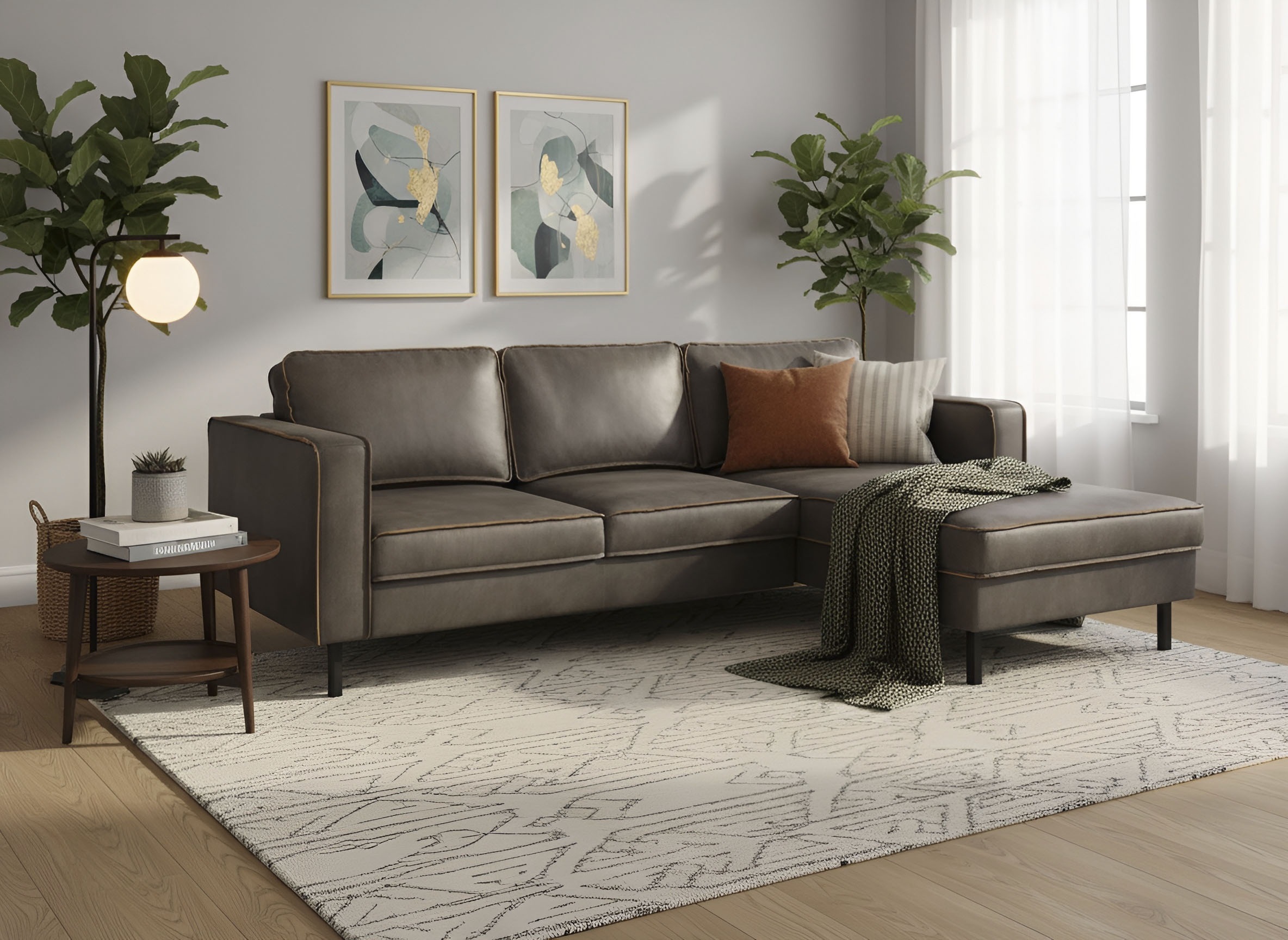 Home affaire Ecksofa »Watkins, wahlweise mit Schlaffunktion/Bettkasten, mod günstig online kaufen