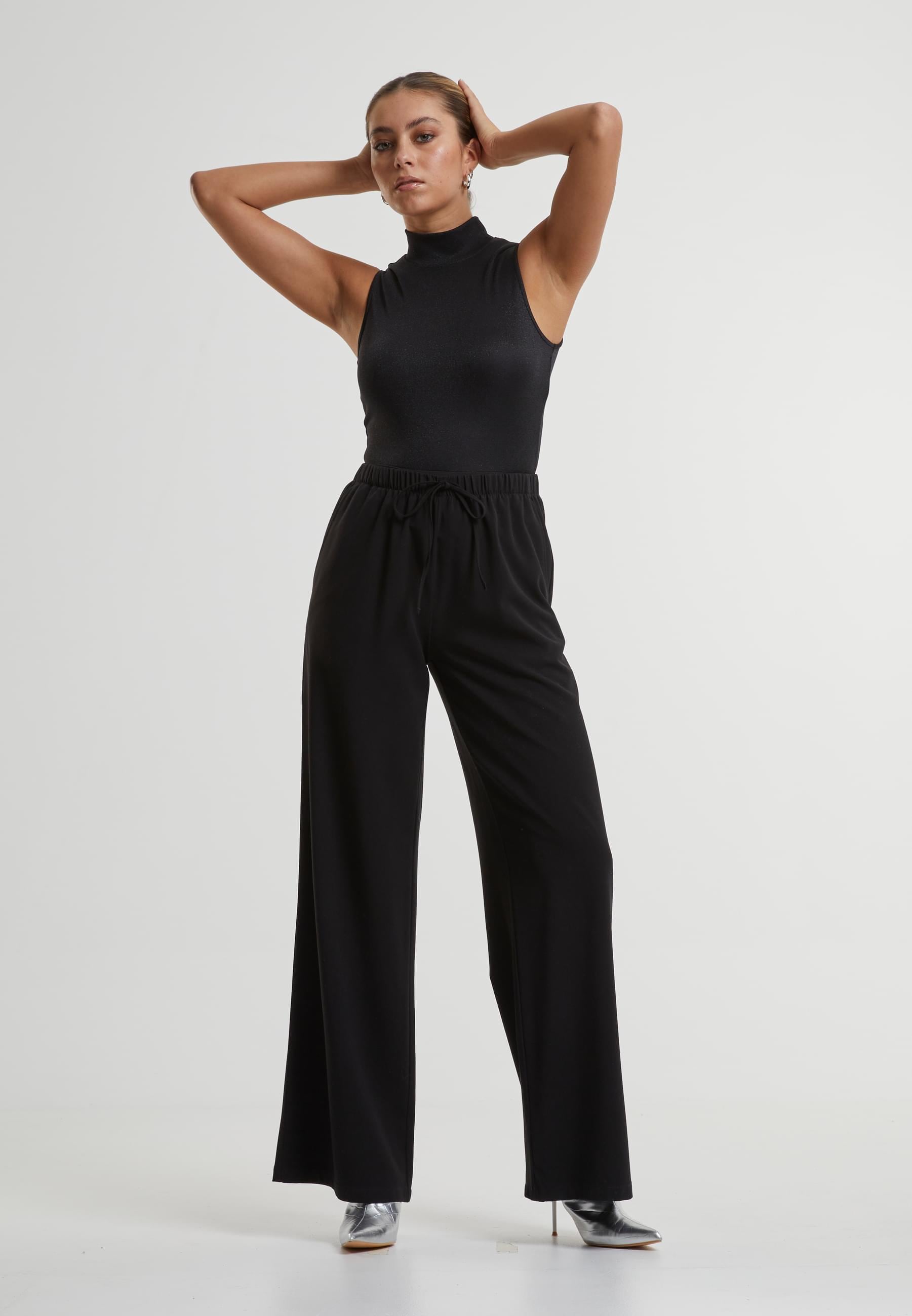 URBAN CLASSICS Body »Urban Classics Ladies Glitter High Neck Body«