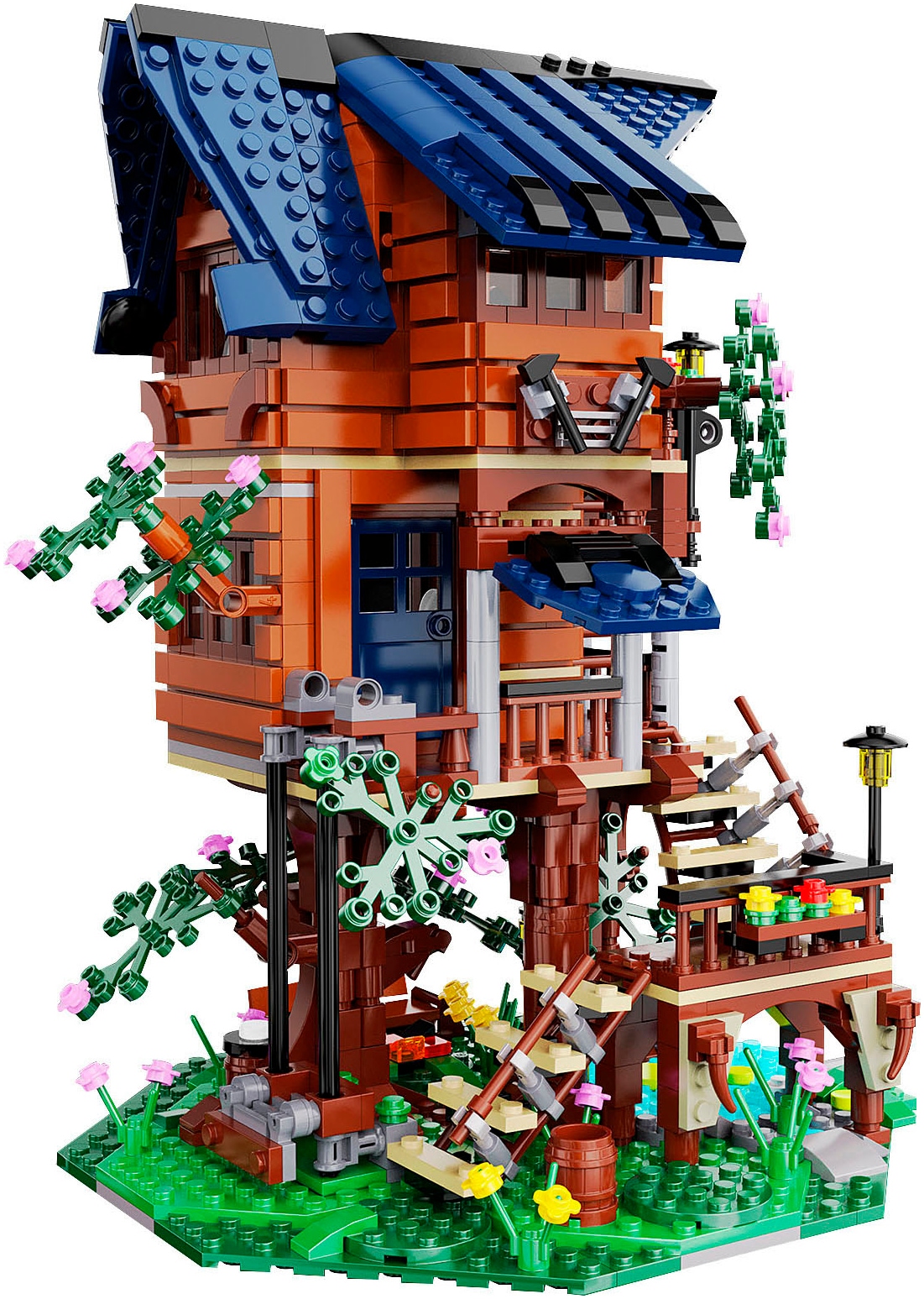 Jamara Konstruktions-Spielset »CaDA, Bricks, Baumhaus 4 Jahreszeiten (402866)« mit LED Licht