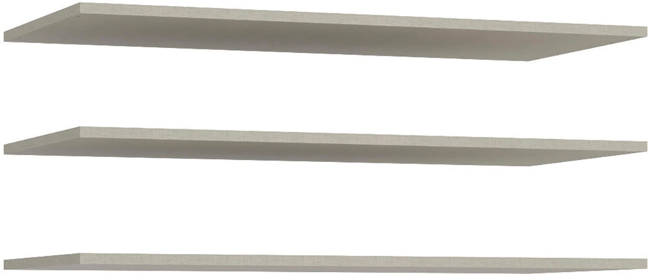 FORTE Einlegeboden Set, 3-er Set, 3 Stk. tlg. Einlegeboden 3er Set, optional bestellbar, Textilstruktur