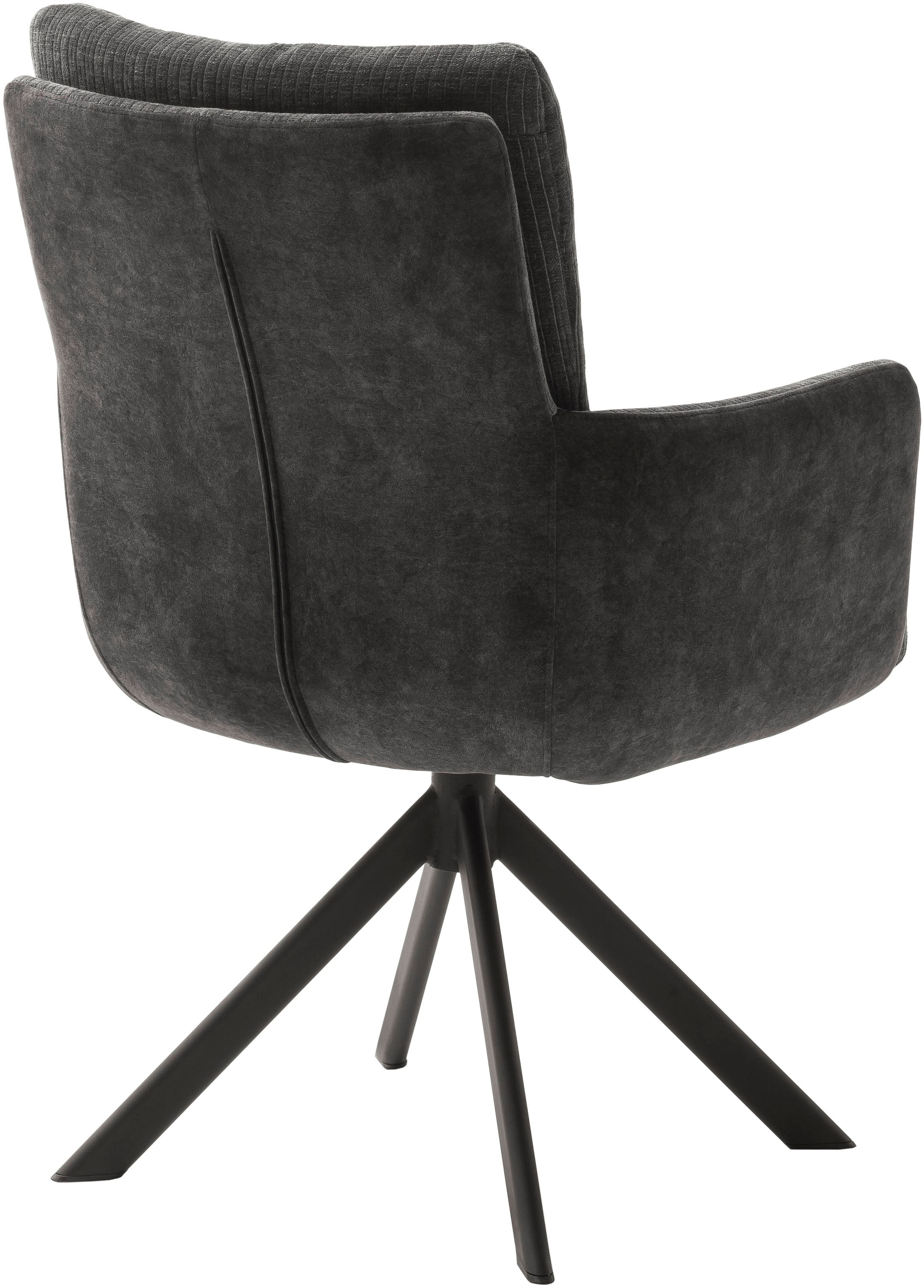 MCA furniture Esszimmerstuhl »MALIA« () (Set, 2 Stck), 360° drehbar, Taschenfederkern, Sitzhöhe ca. 49 cm