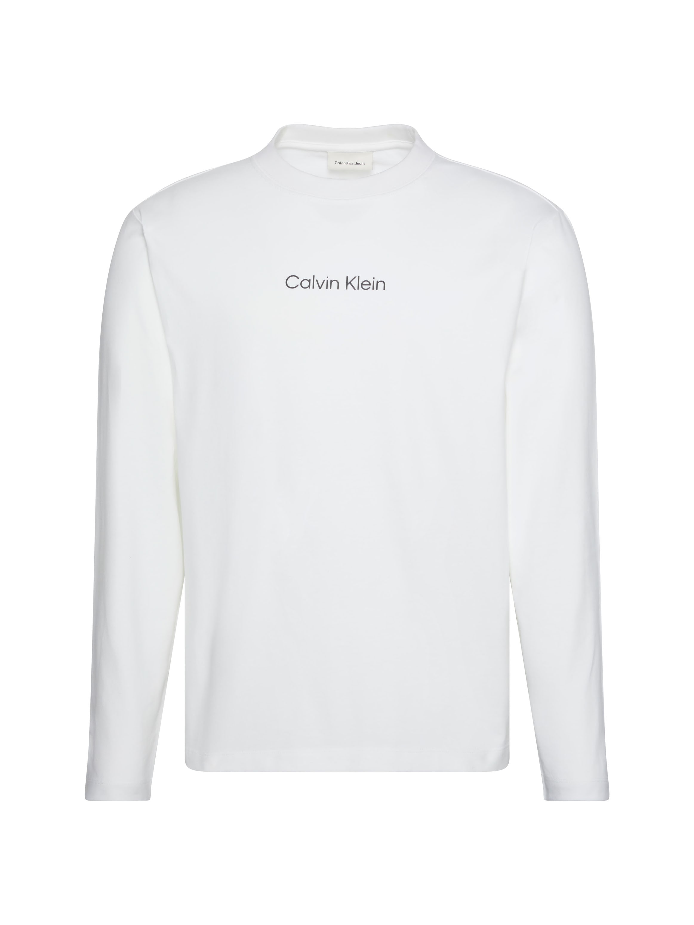 Calvin Klein Langarmshirt »LS RLXD STANDARD LOGO CREWNK TEE« Rundhalsausschnitt, relaxed fit