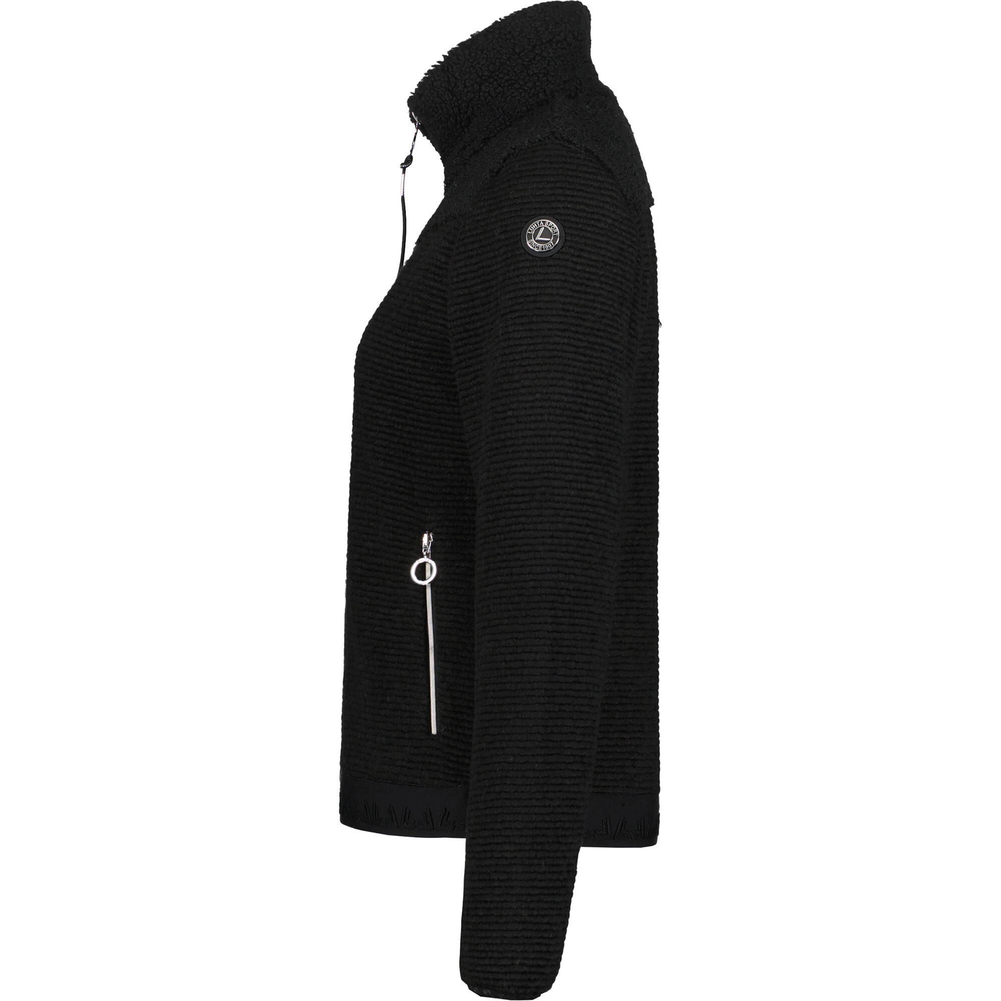 Luhta Strickfleecejacke »D STRICKFLEECEJACKE JACKARBY« aus Polyester, auch in großen Größen