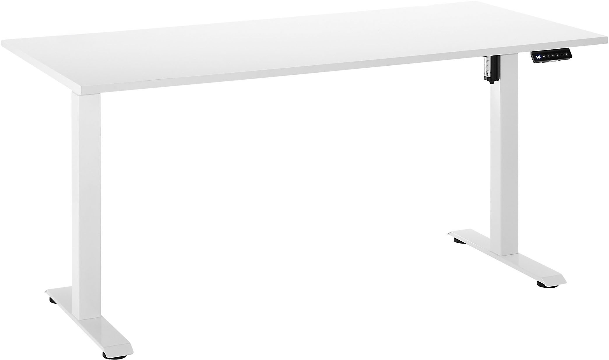 BEGA OFFICE Schreibtisch 2 Stk. tlg. Breite 137 cm, stufenlos höhenverstell günstig online kaufen