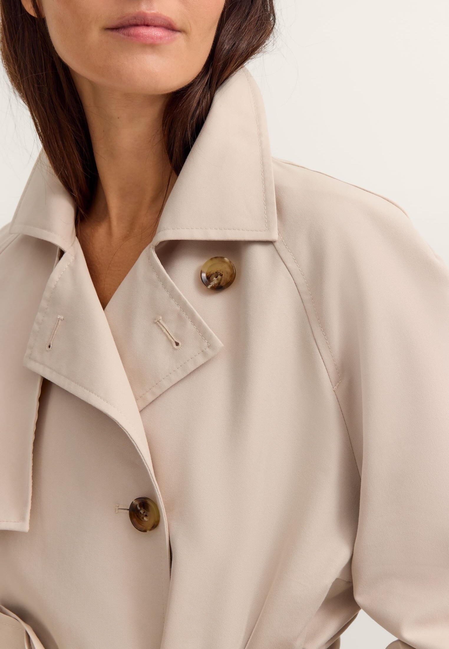 bugatti Trenchcoat »Regular Fit« wasserabweisend mit Bindegürtel