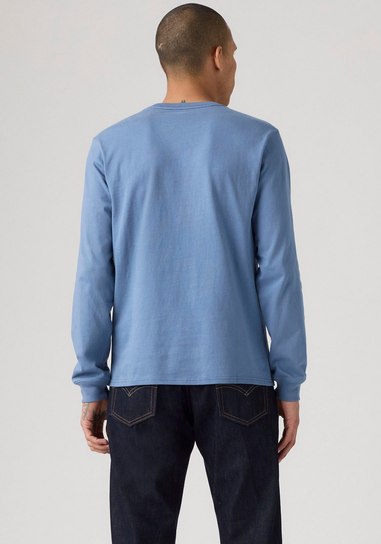 Levi's® Langarmshirt, mit Logo-Applikation