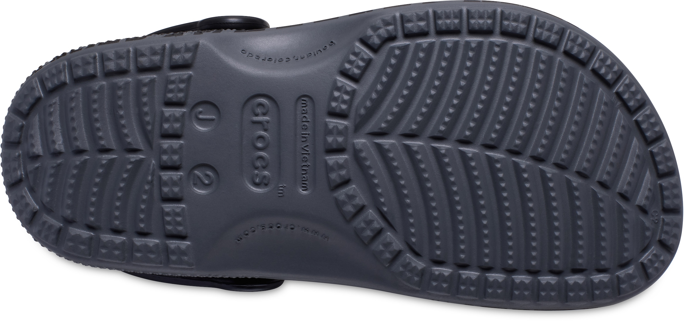 Crocs Clog »Classic Tire Print«, Sandale, Hausschuh mit schwenkbarem Fersenriemen
