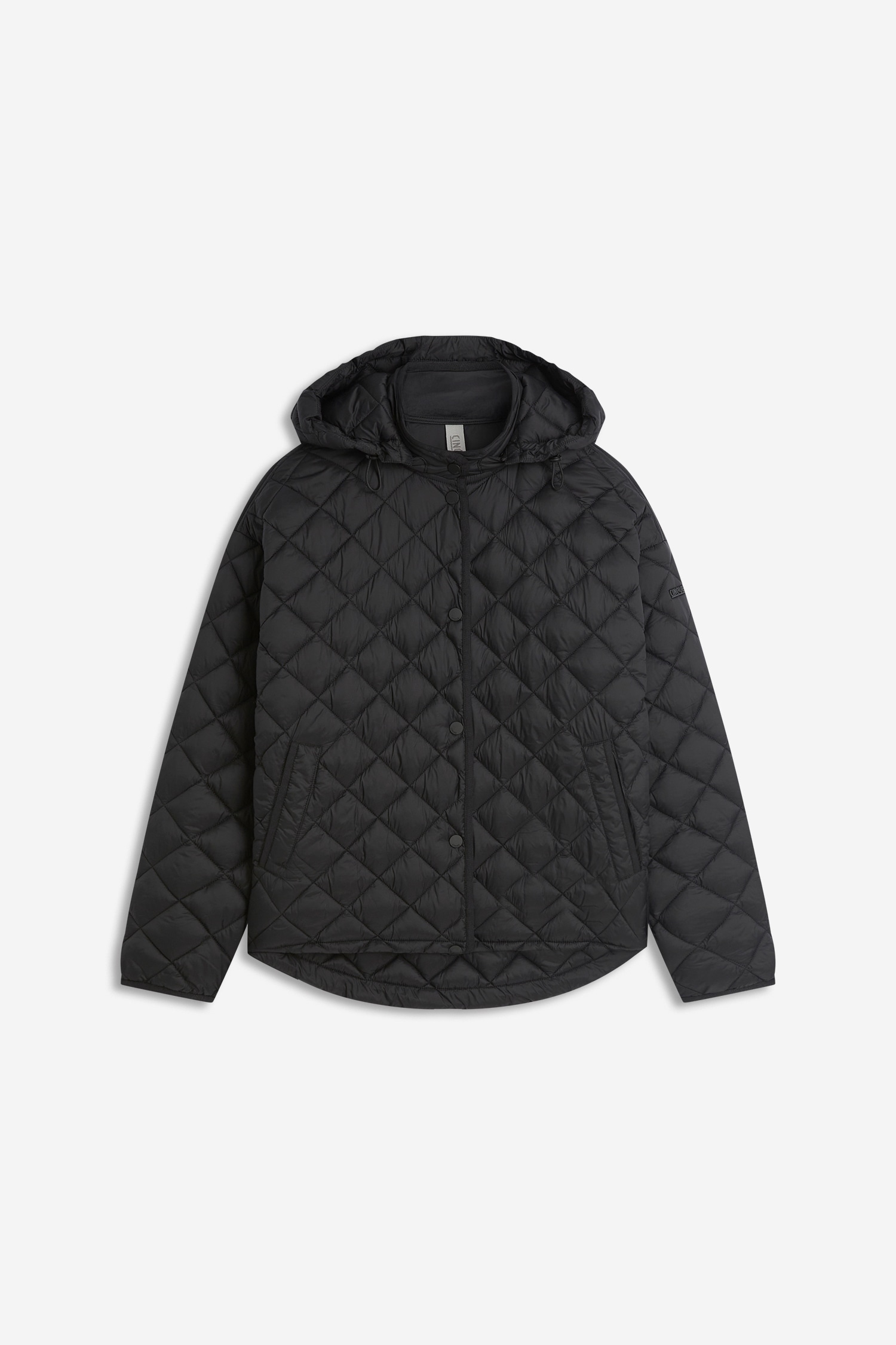 Cinque Steppjacke »CIPHIL« mit Kapuze mit abnehmbarer Kapuze, Oversize Fit, leicht wärmend