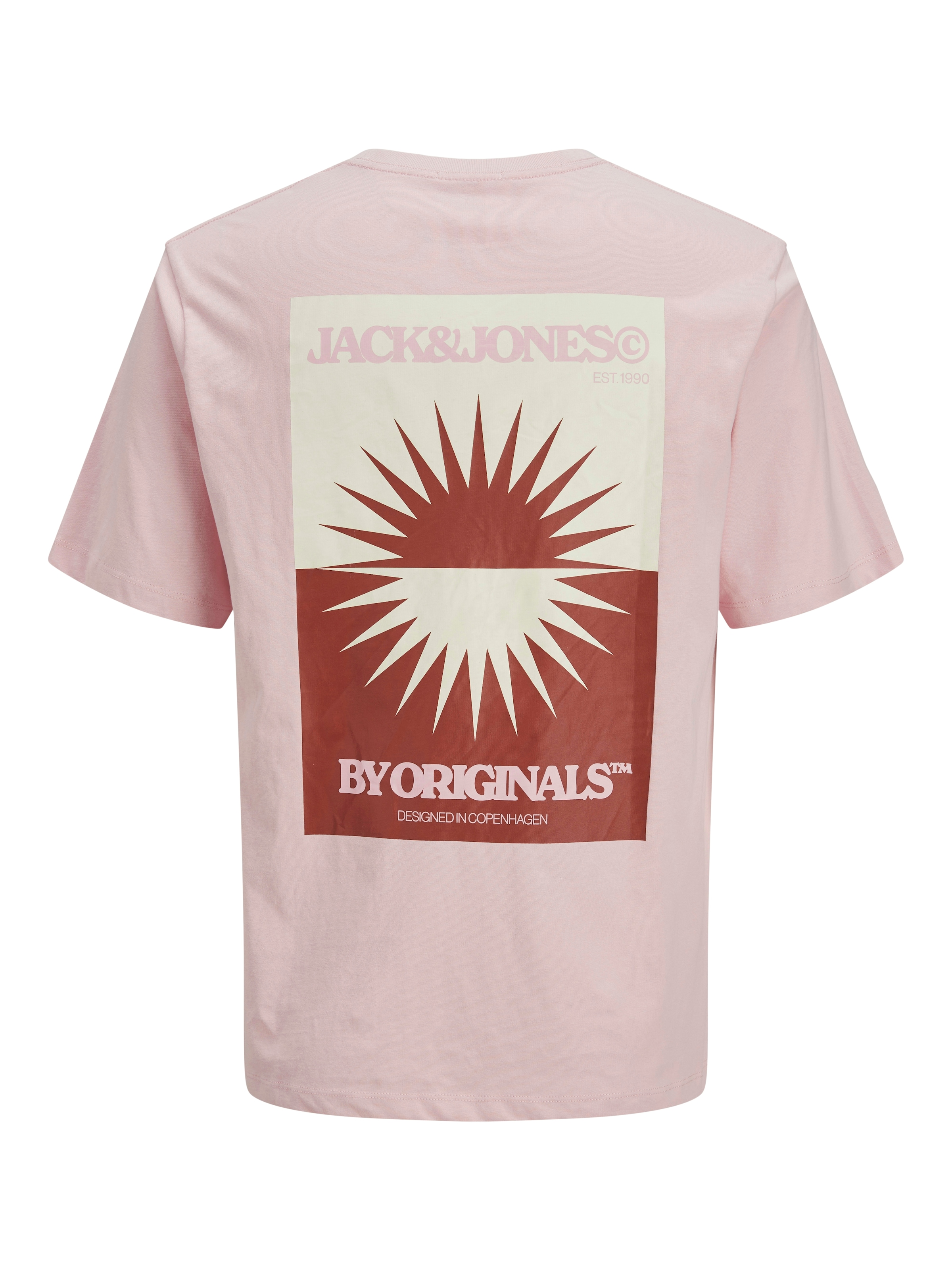 Jack & Jones Print-Shirt »JORTAVIRA POSTER TEE SS CREW NECK«, mit Backprint