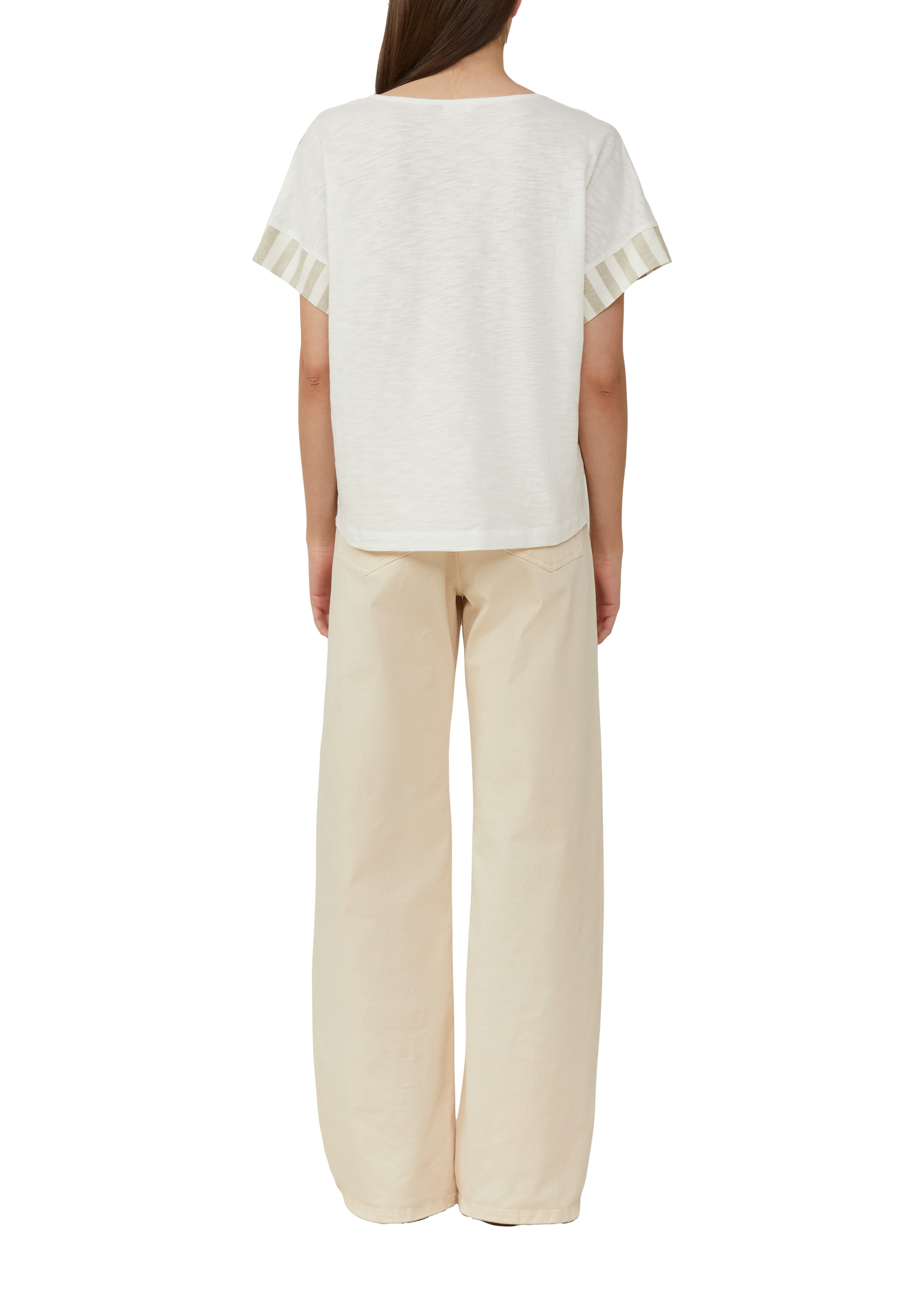 s.Oliver T-Shirt, mit Streifen Muster
