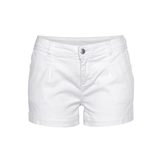 LASCANA Shorts, aus Baumwollstretch mit Taschen, kurze Hose, Freizeitlook  im Online-Shop kaufen