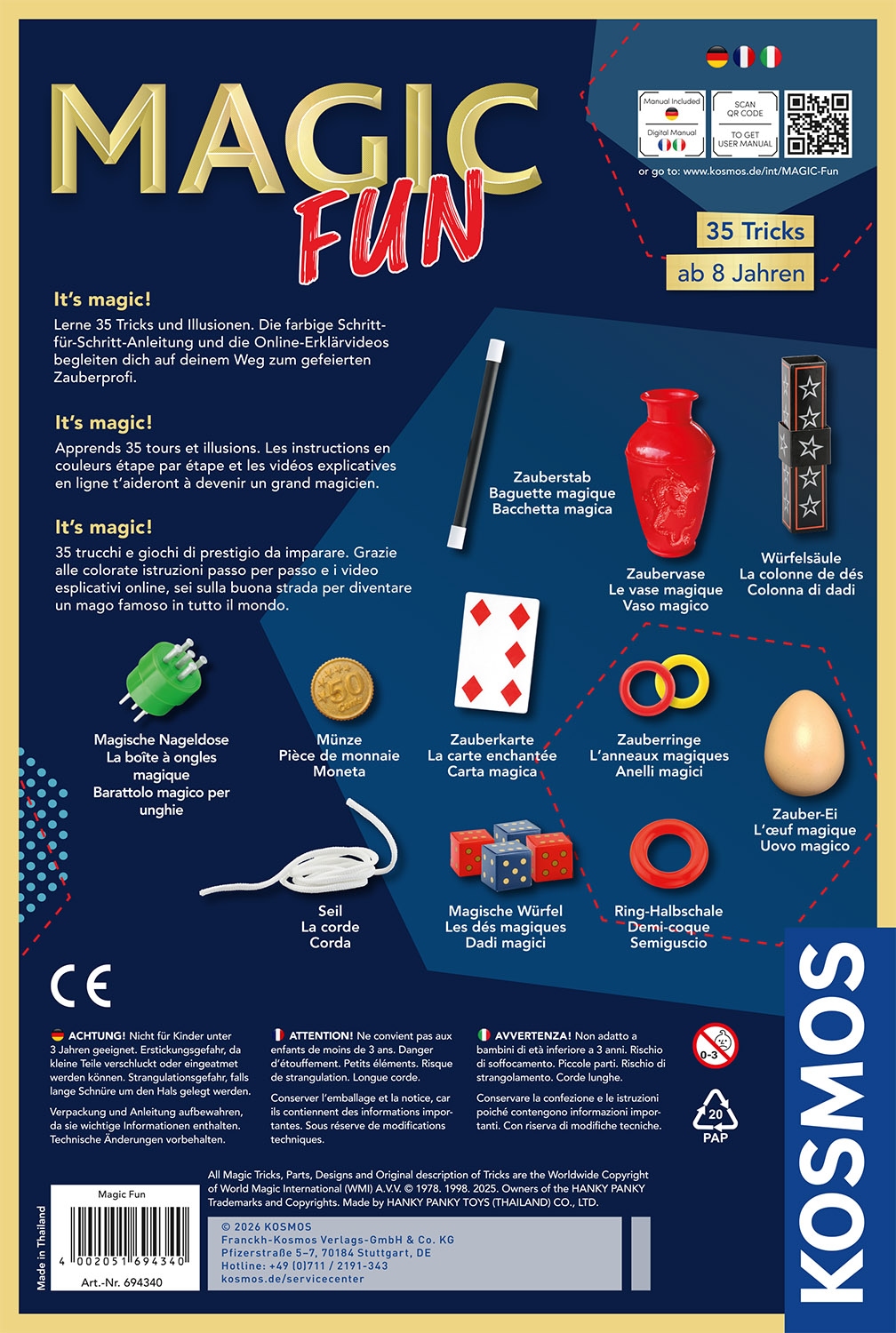 Kosmos Zauberkasten »Magic Fun«