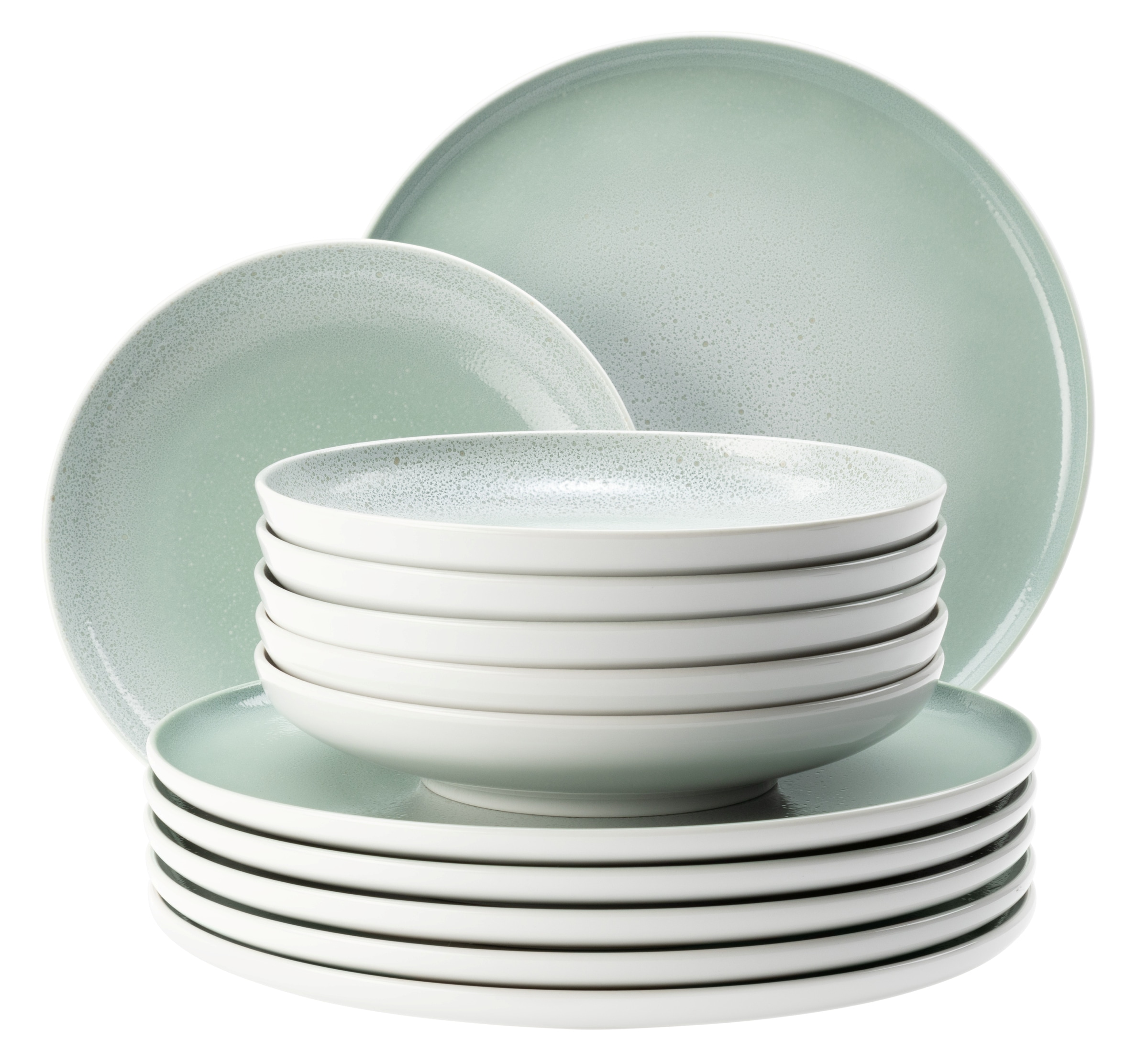 Seltmann Weiden Tafelservice »Sento Home, Geschirr-Set, 12-teilig« Teller-S günstig online kaufen