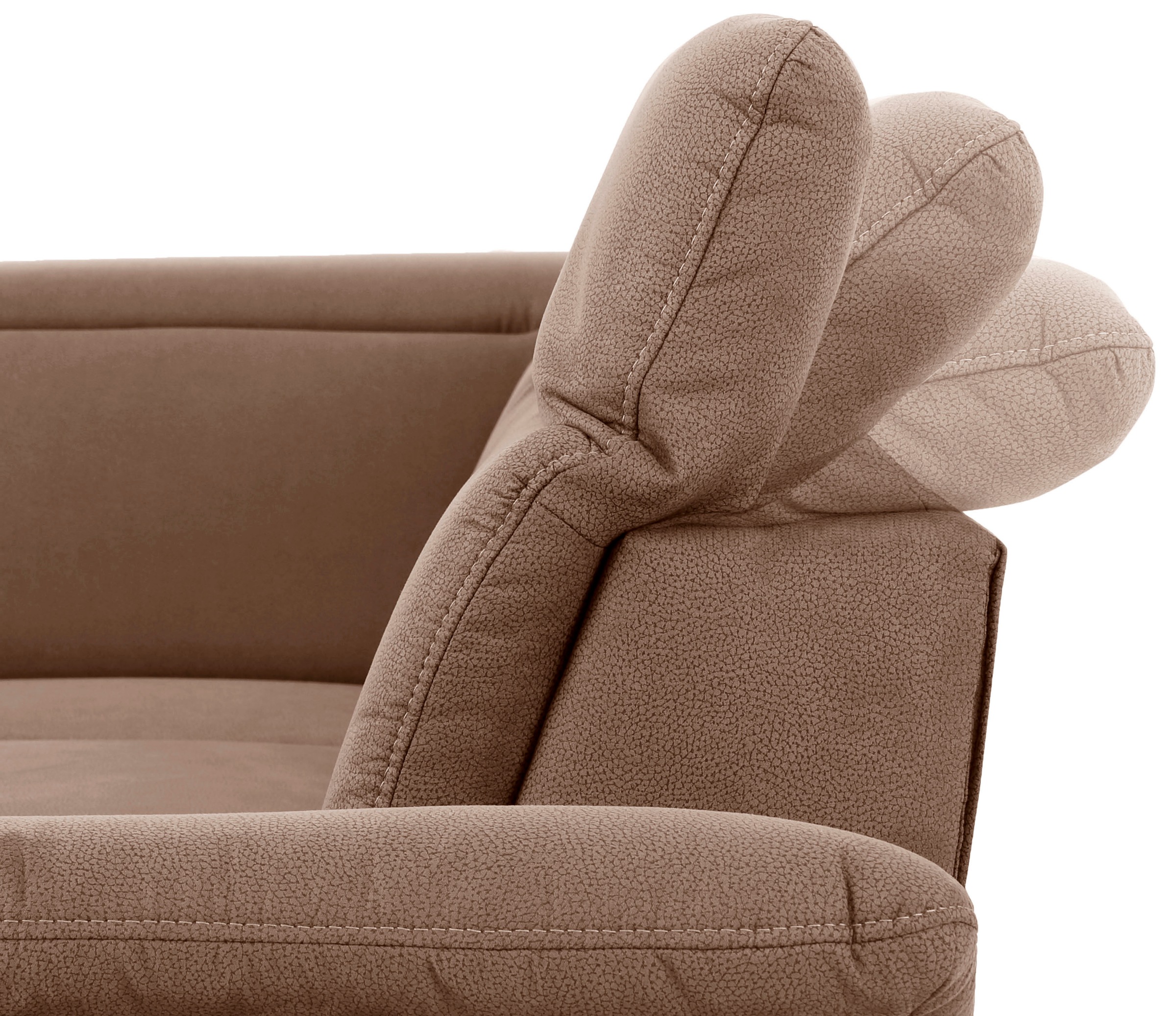 Home affaire Ecksofa »Mauritius L-Form«, mit Ottomane, mit Kopfteil- und Armlehnverstellung