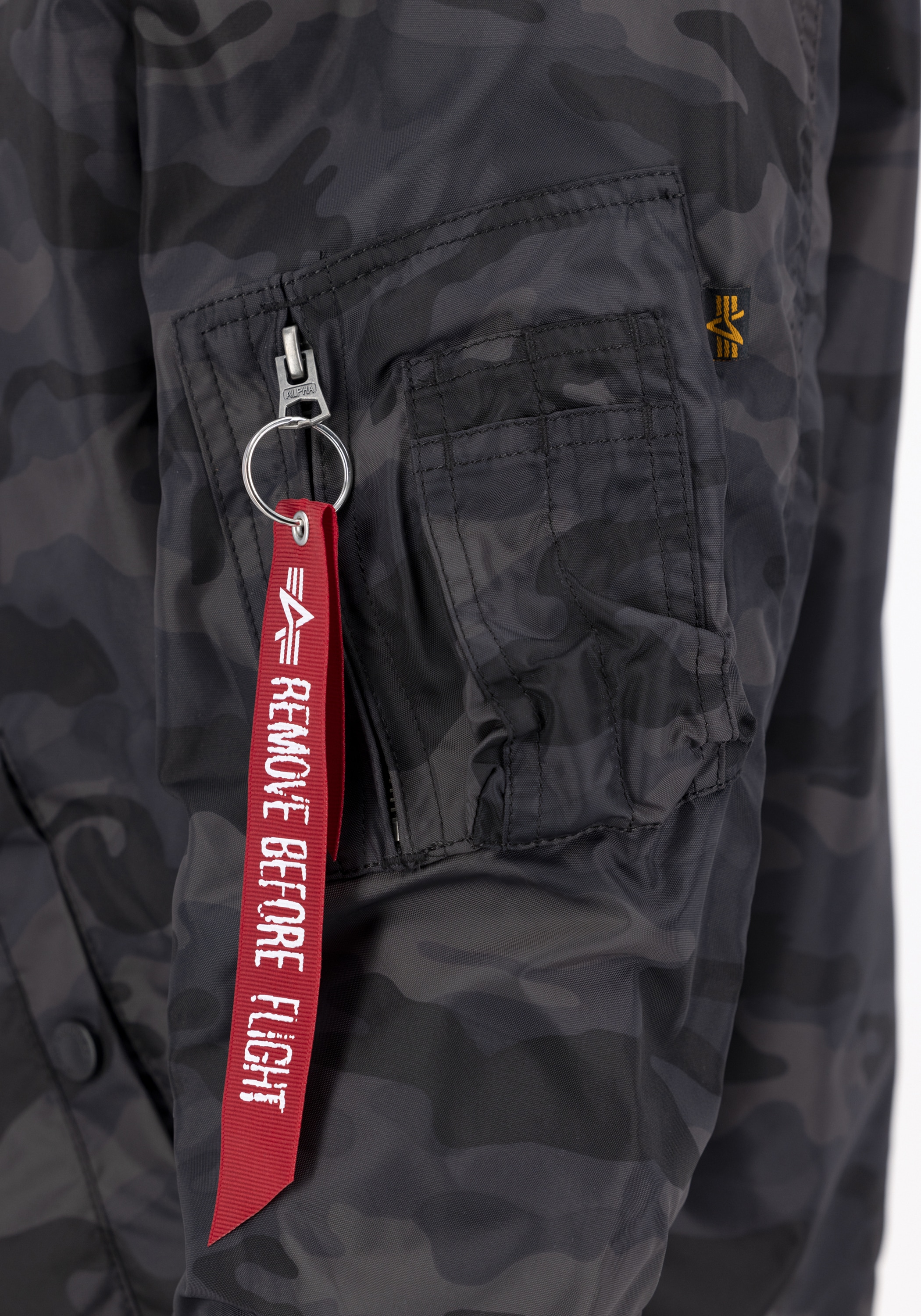 Alpha Industries Bomberjacke »Alpha Industries Men - Bomber Jackets MA-1 TT Hood Camo«