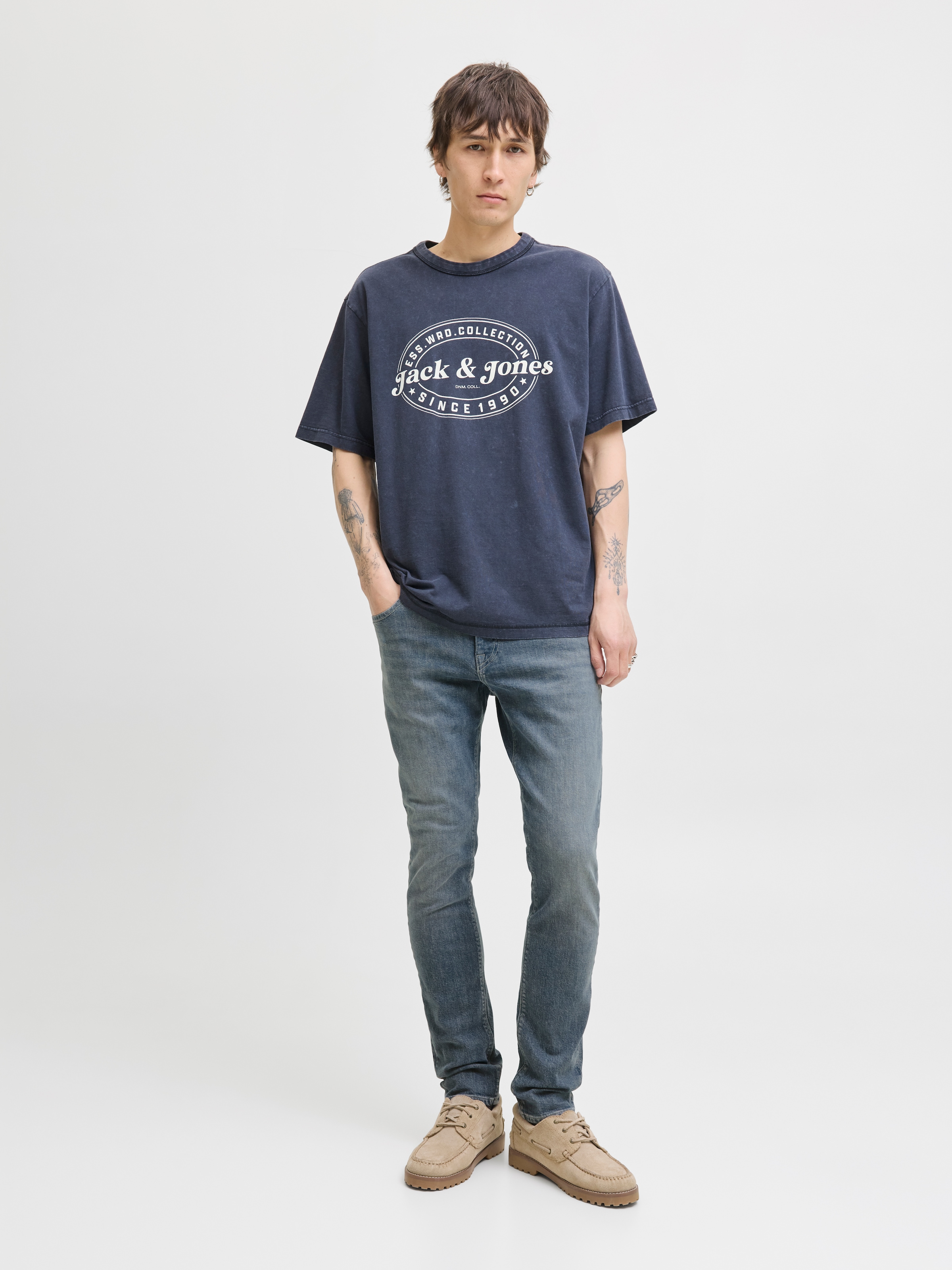 Jack & Jones Slim-fit-Jeans »JJIGLENN JJFELIX AM 646 NOOS«