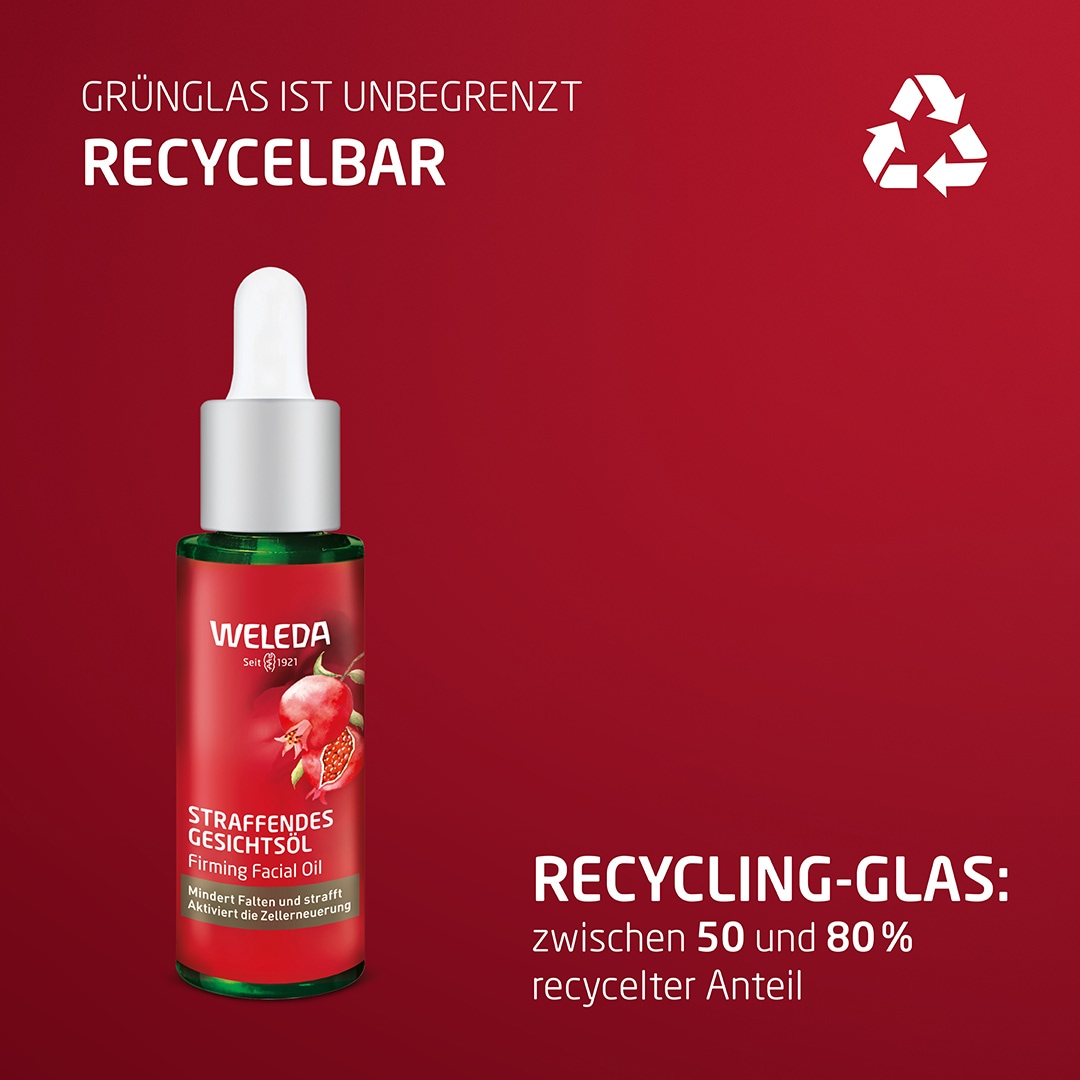 WELEDA Gesichtsöl »Weleda Straffendes Gesichtsöl Granatapfel«
