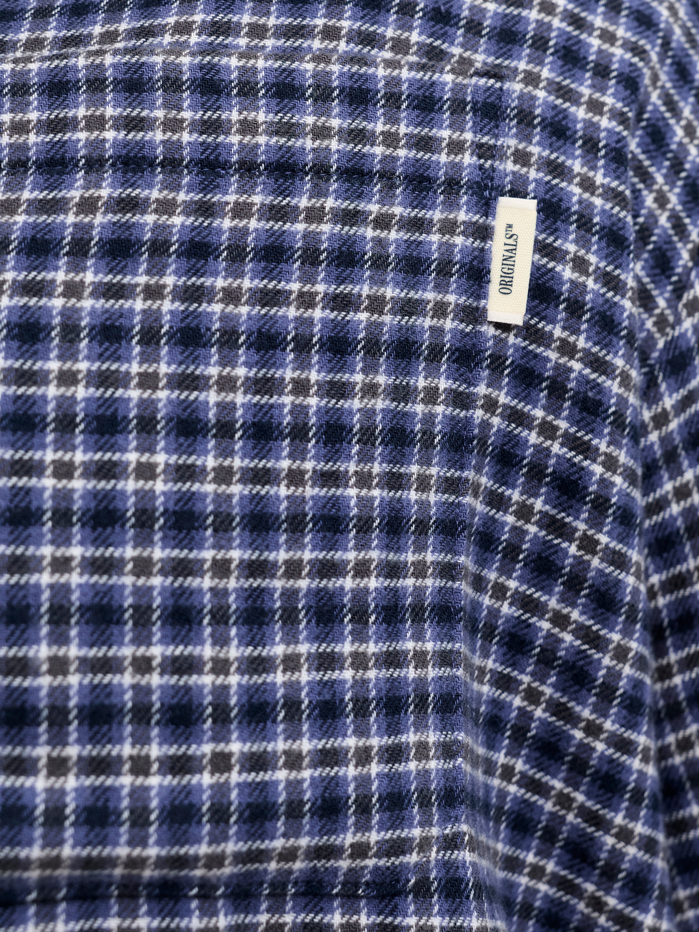 Jack & Jones PlusSize Langarmhemd »JORFREDERIKSBERG FLANNEL SHIRT L/S PLS« Baumwolle, regular fit