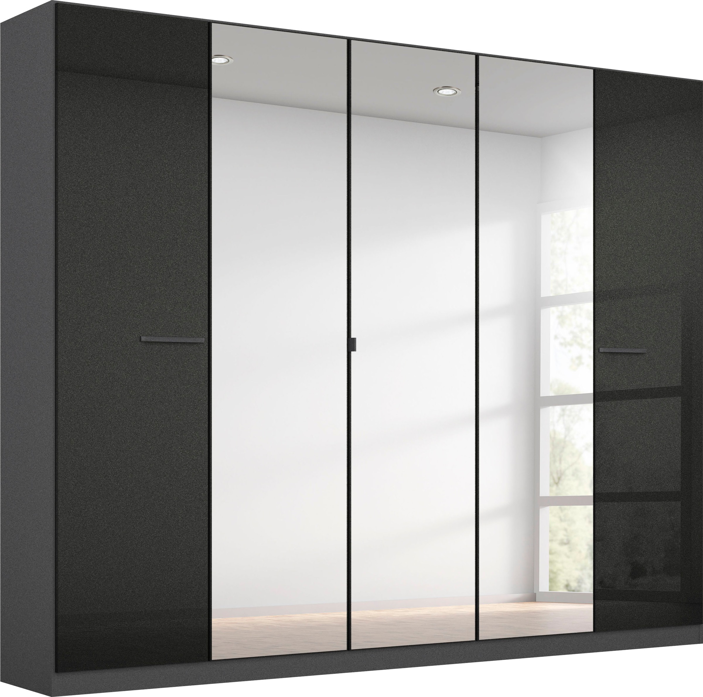 rauch Drehtürenschrank »Kleiderschrank Schrank Garderobe TOPSELLER OTELI inkl. Inneneinteilung«, mit 3 Innenschubladen extra Böden optional mit Spiegel MADE IN GERMANY